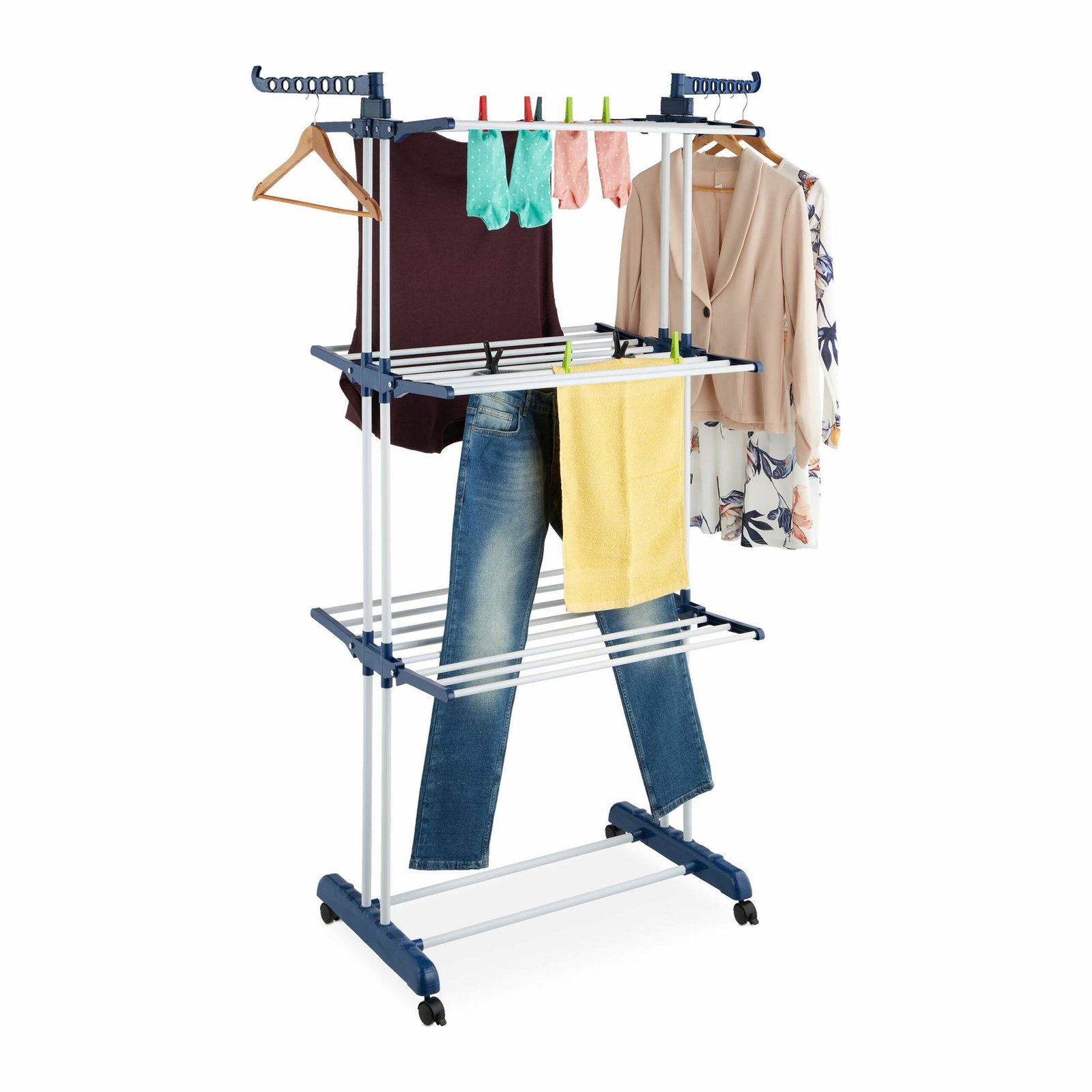 Rullbar klädhängare | Mode & Accessoarer - Kläder - Underkläder | Pryloteket