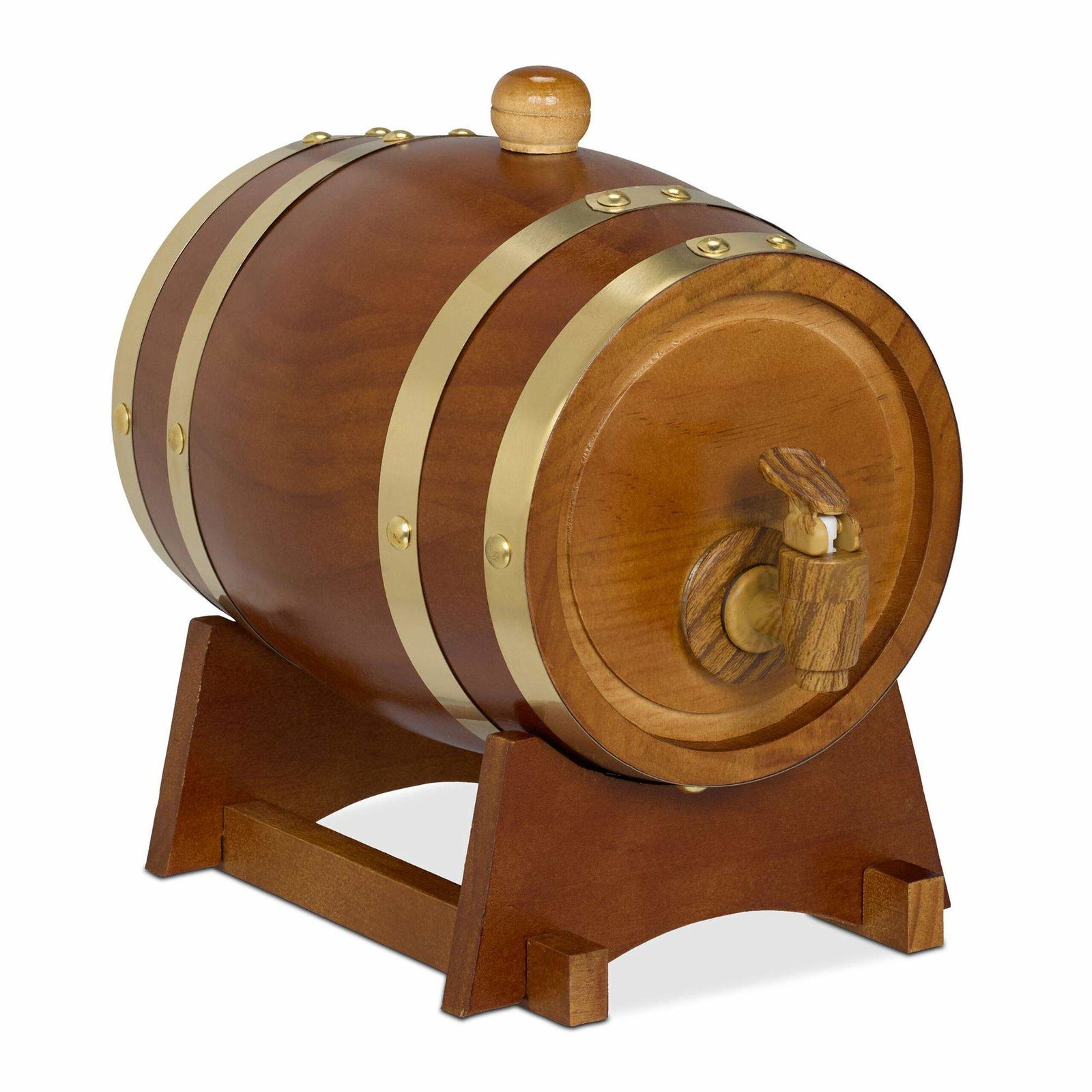 Whiskytønde af træ 1,25 l