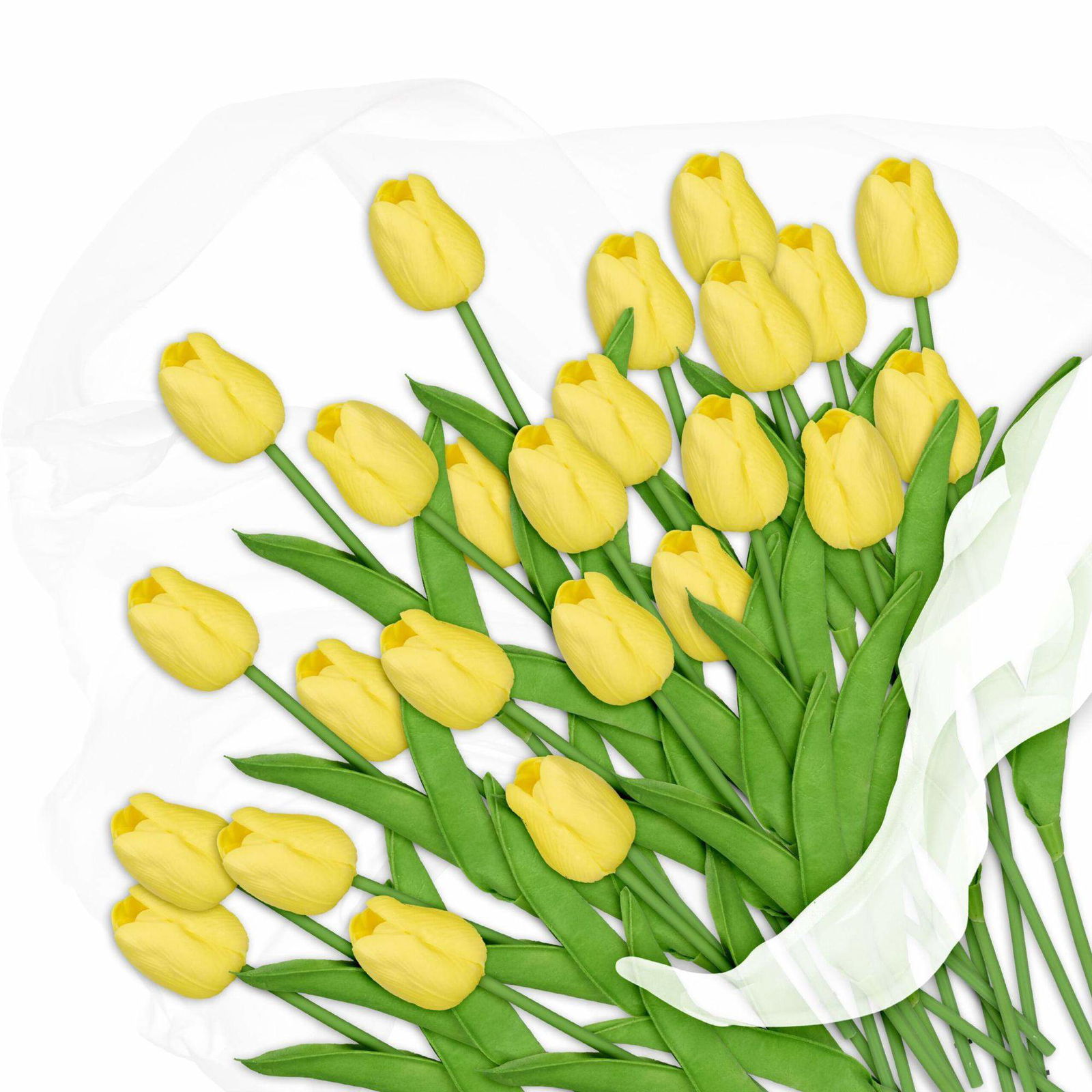 Kunstige tulipaner, 24-pak