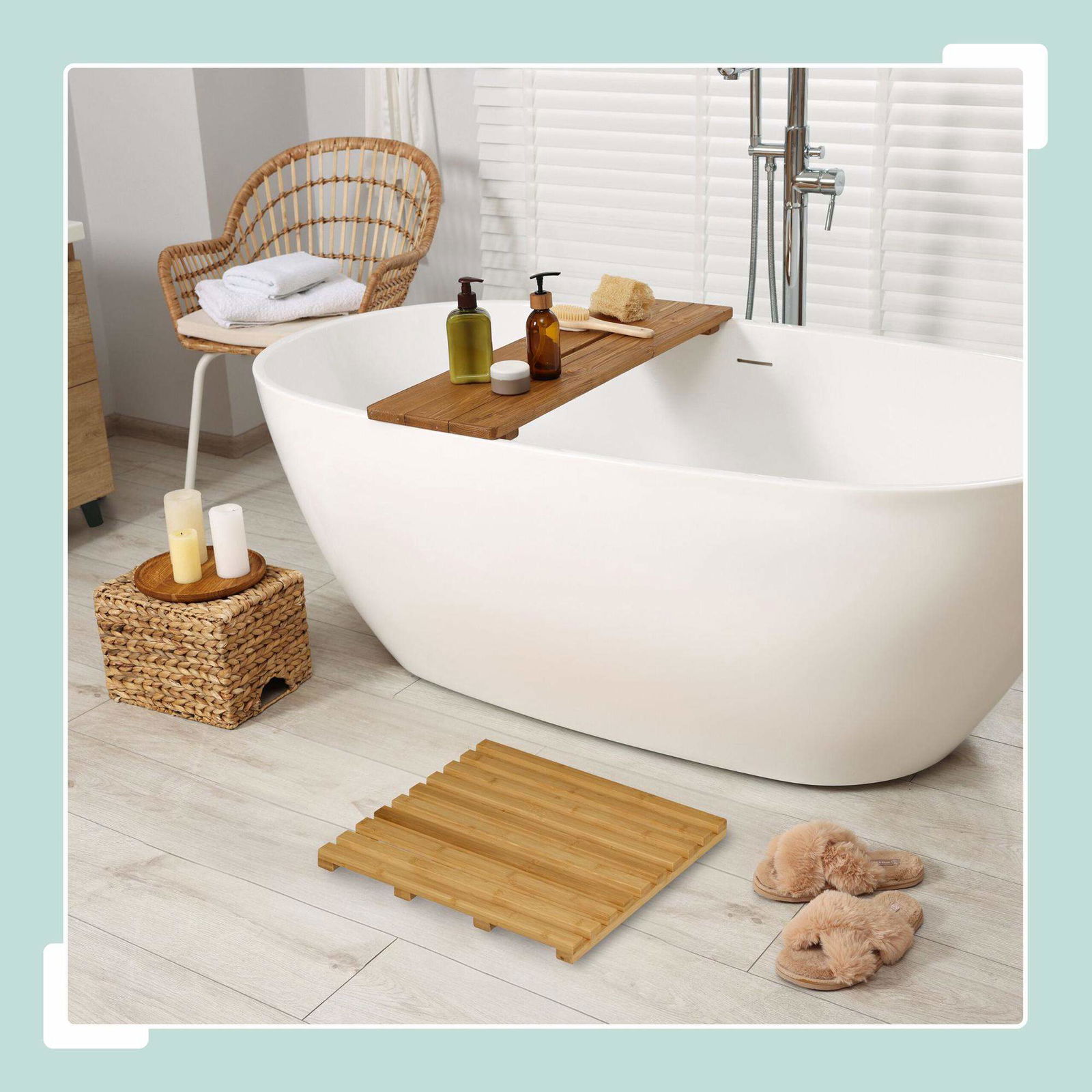 Bambubadost | Hem & Hobby - Hem & Hushåll - Badrum - Badrumsmatta | Pryloteket