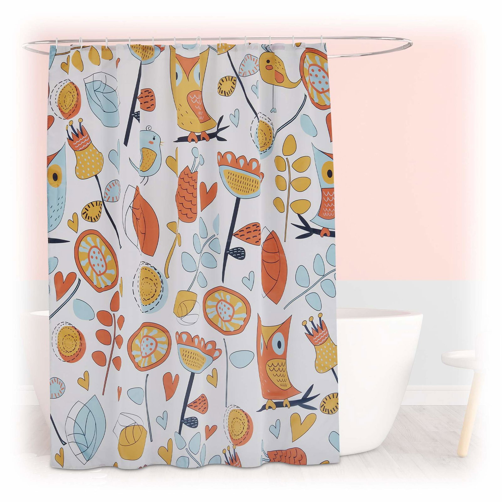 Duschdraperi 180x200 cm med motiv | Hem & Hobby - Hem & Hushåll - Badrum - Duschdraperi | Pryloteket