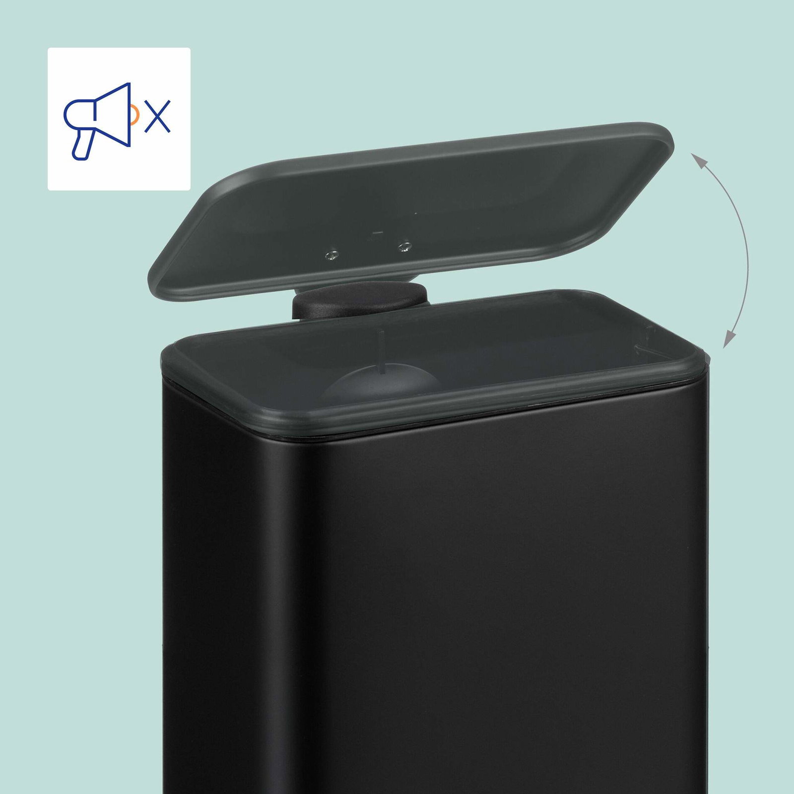 Badrumssoptunna 5 l Softclose | Elektronik - Biltillbehör - Bilsystem - Handsfree | Pryloteket