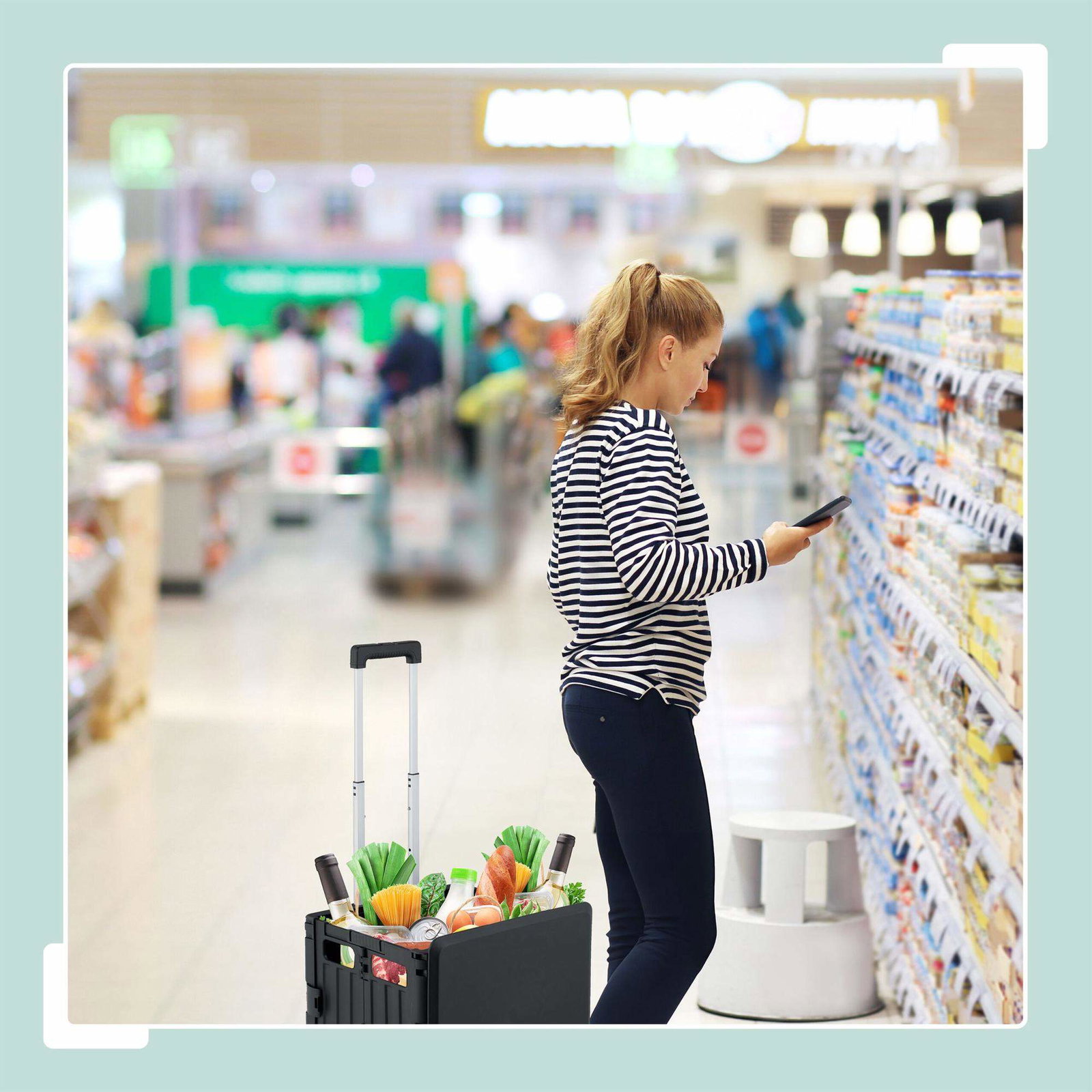 Shoppingvagn med huva | Hem & Hobby | Pryloteket