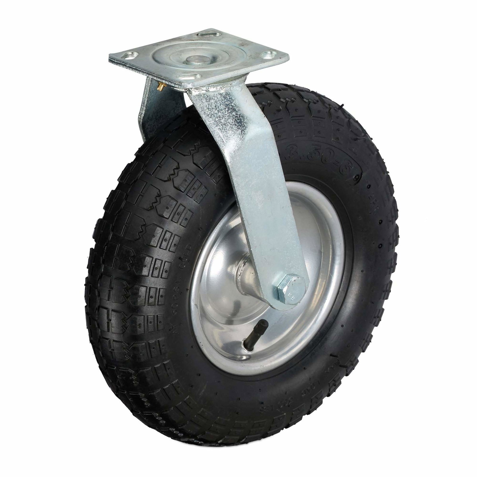 Länkhjul med luftdäck 3,50-6 | Hem & Hobby - Hem & Hushåll - Bygg | Pryloteket