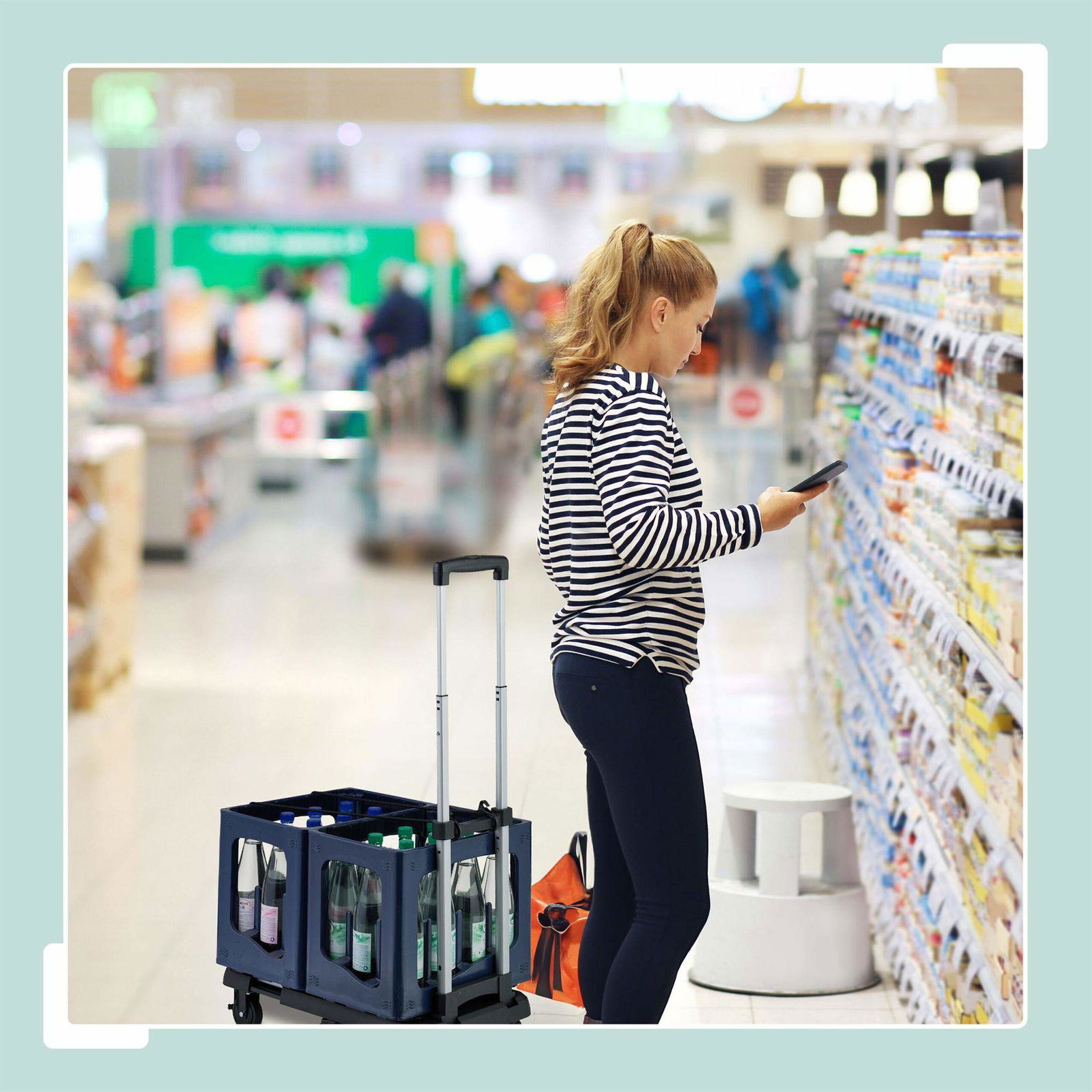 Sammenklappelig transportvogn