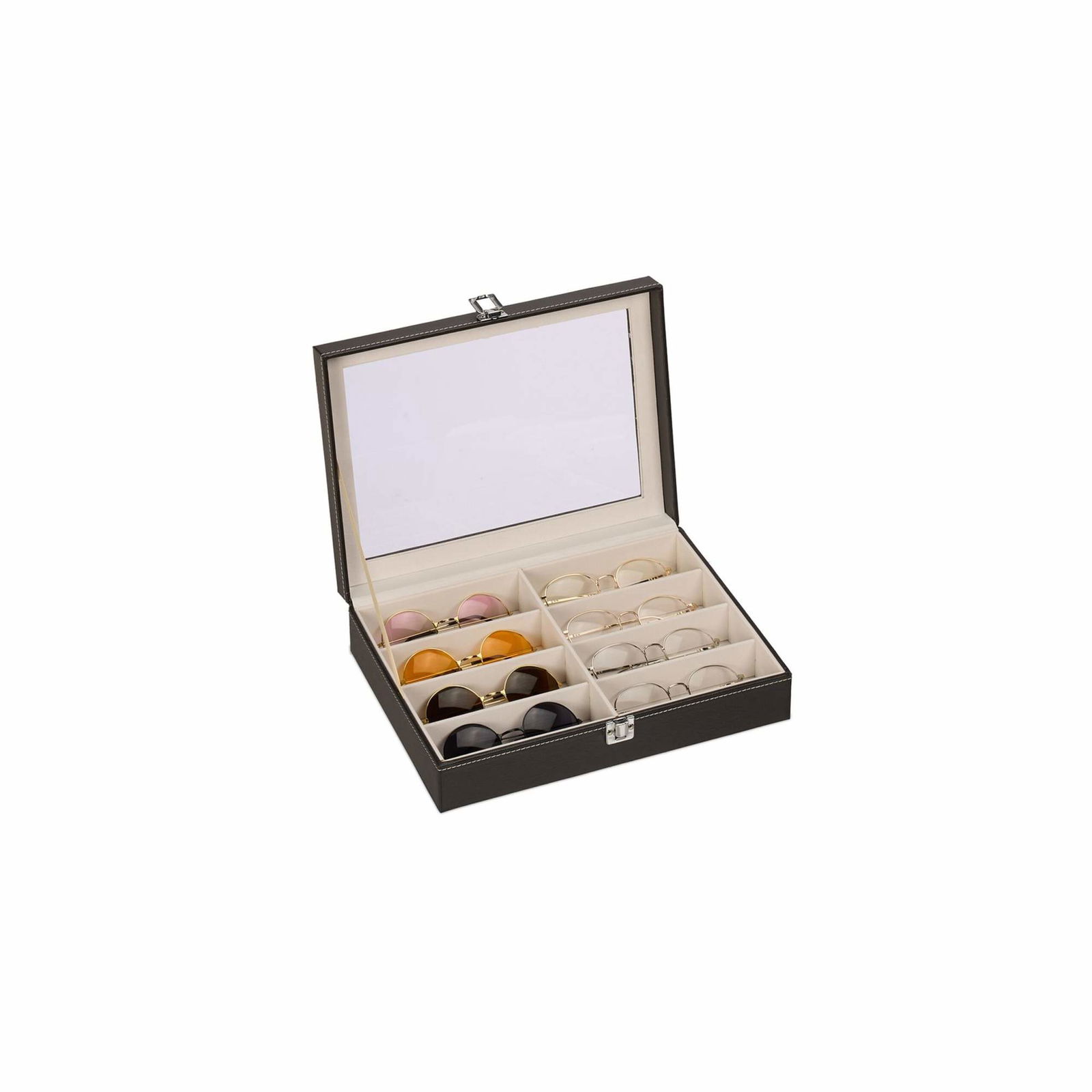 Brilleetui til 8 glas