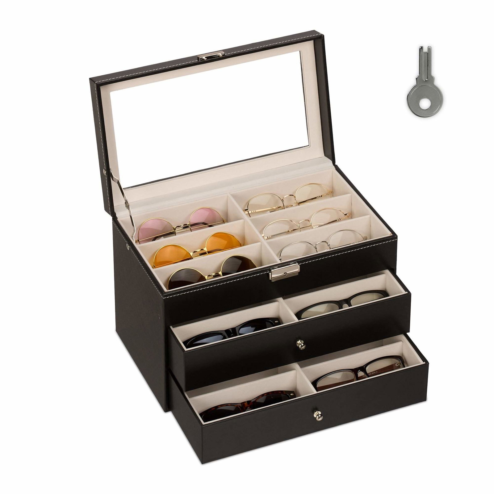 Glasögonfodral för 18 glasögon | Mode & Accessoarer - Accessoarer - Solglasögon | Pryloteket