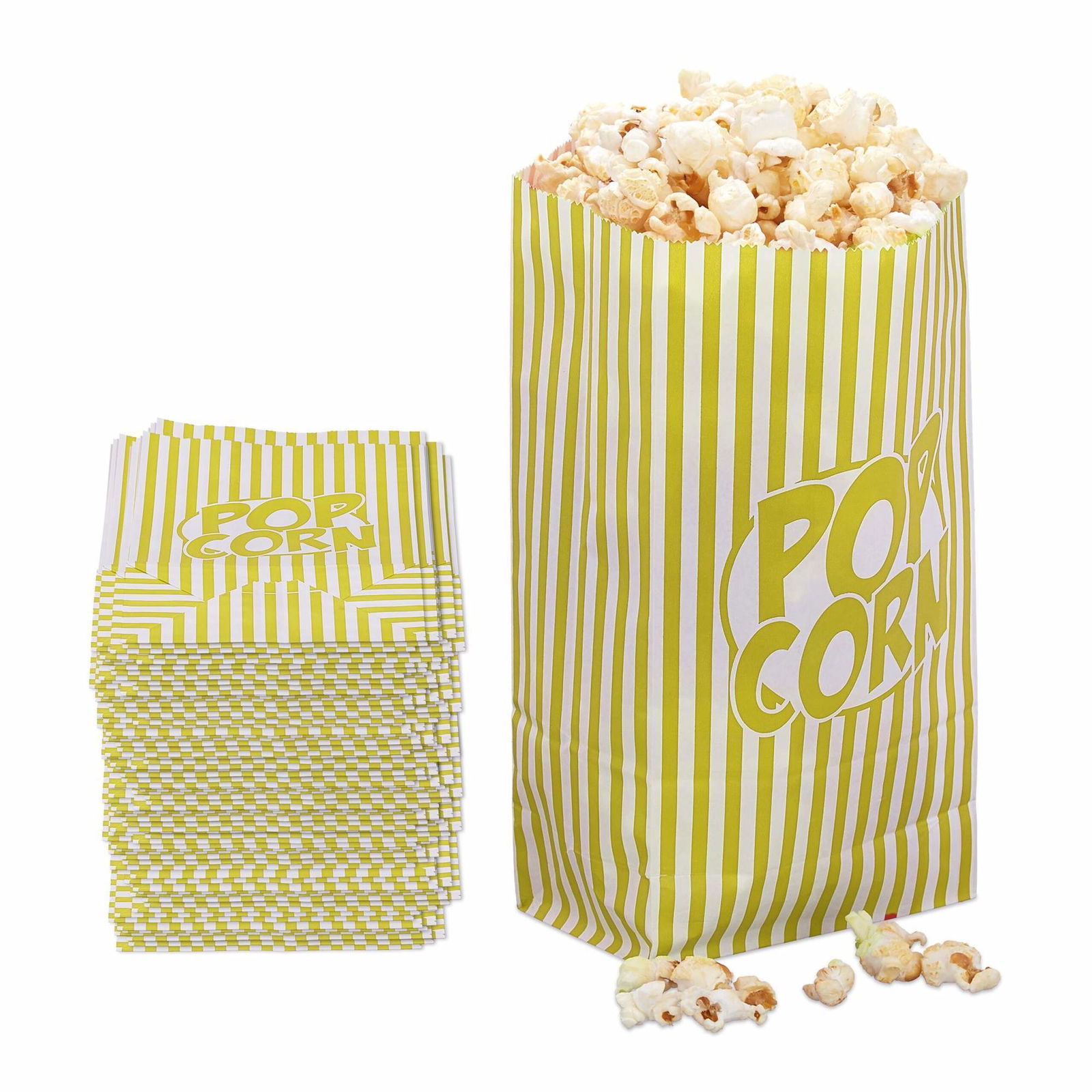 Retro popcorn kegle 144-pak
