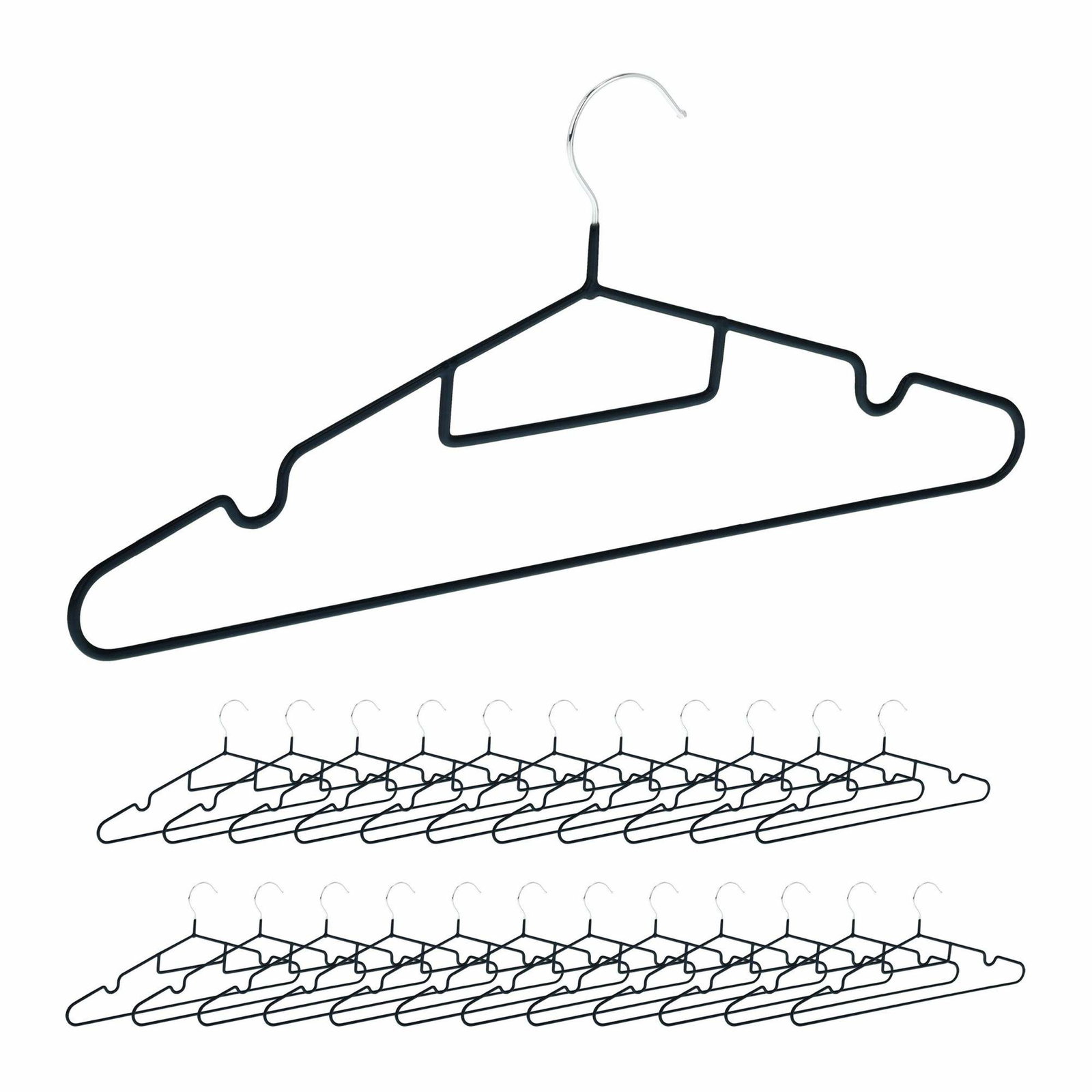Gummihängare i ett paket om 24 st | Mode & Accessoarer - Kläder - Klänningar | Pryloteket