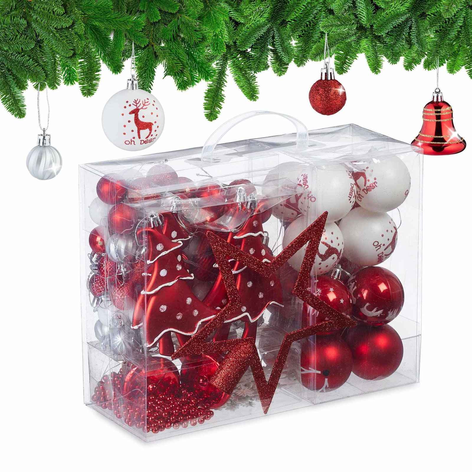 Julgranskulor i set om 103 st | Hem & Hobby - Husdjur | Pryloteket