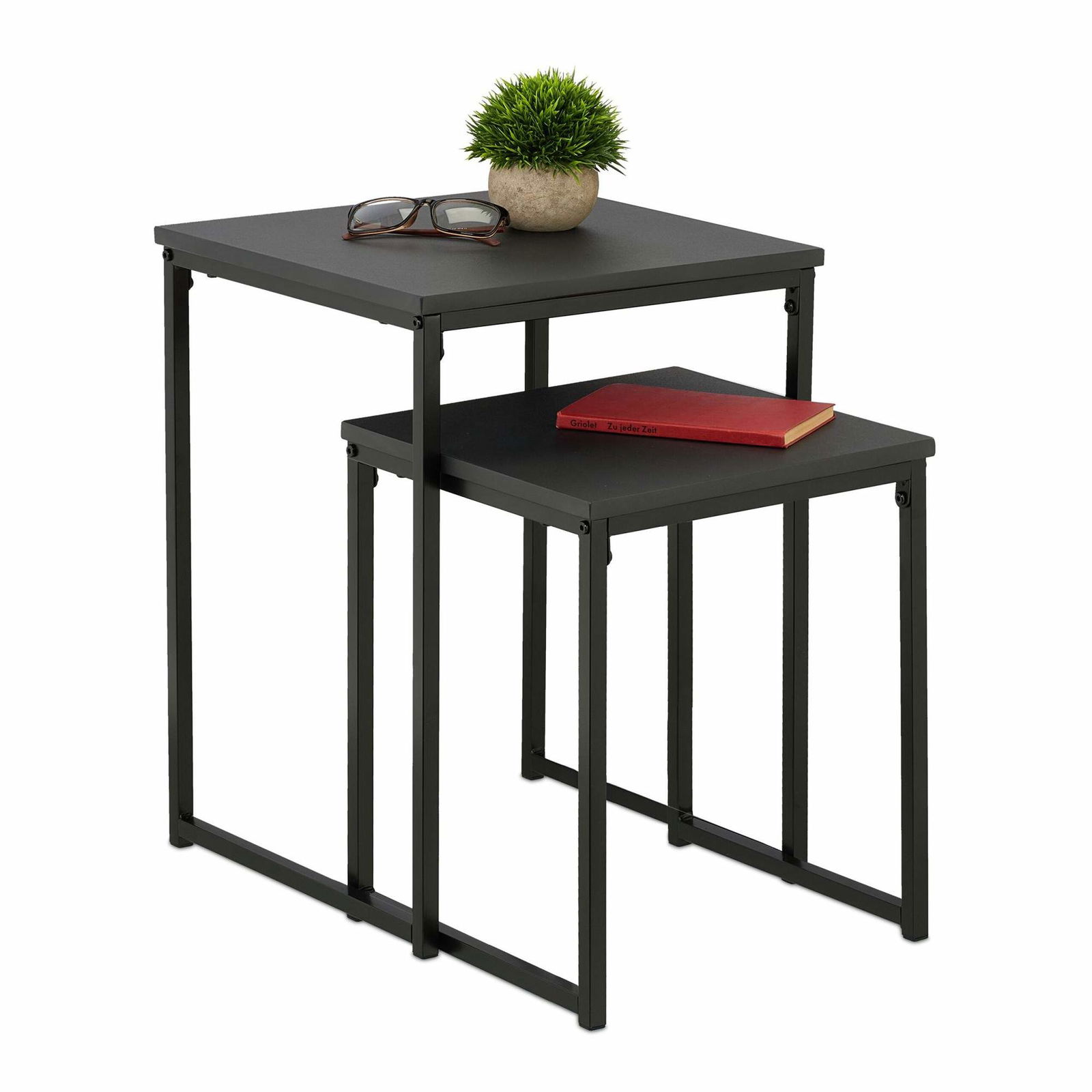 Sidebord sæt med 2 stk