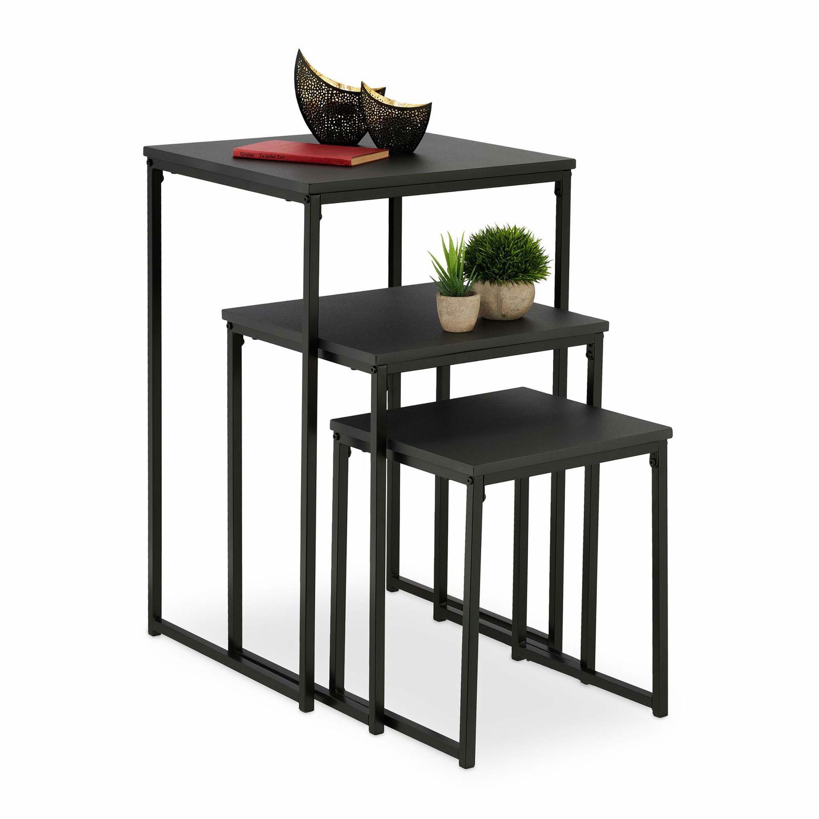 Sidebord sæt med 3 stk