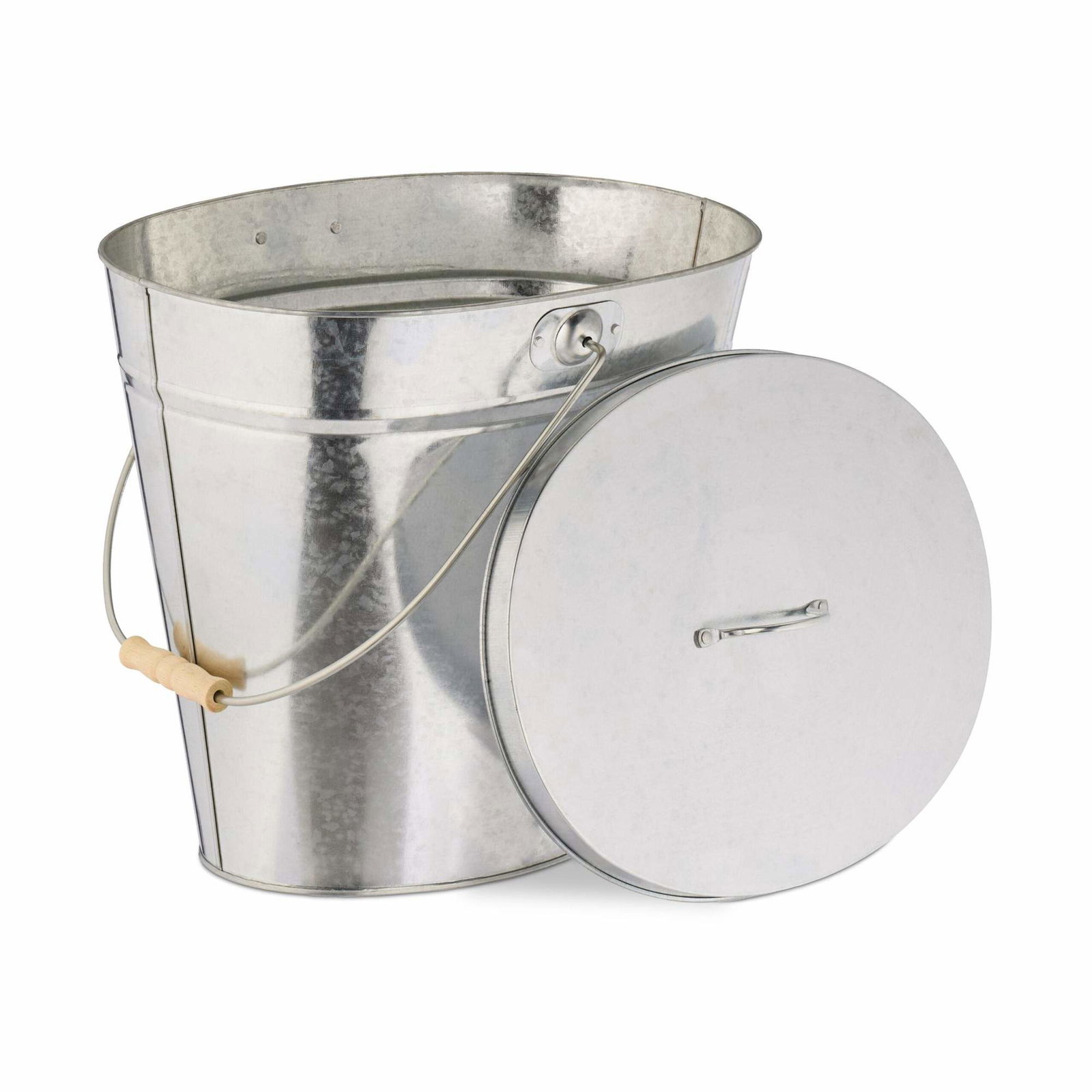 Galvaniserad askkopp med lock | Elektronik - Tillbehör Mobil & Surfplatta - Mobiltillbehör - Mobilkablar - Tillbehör | Pryloteket