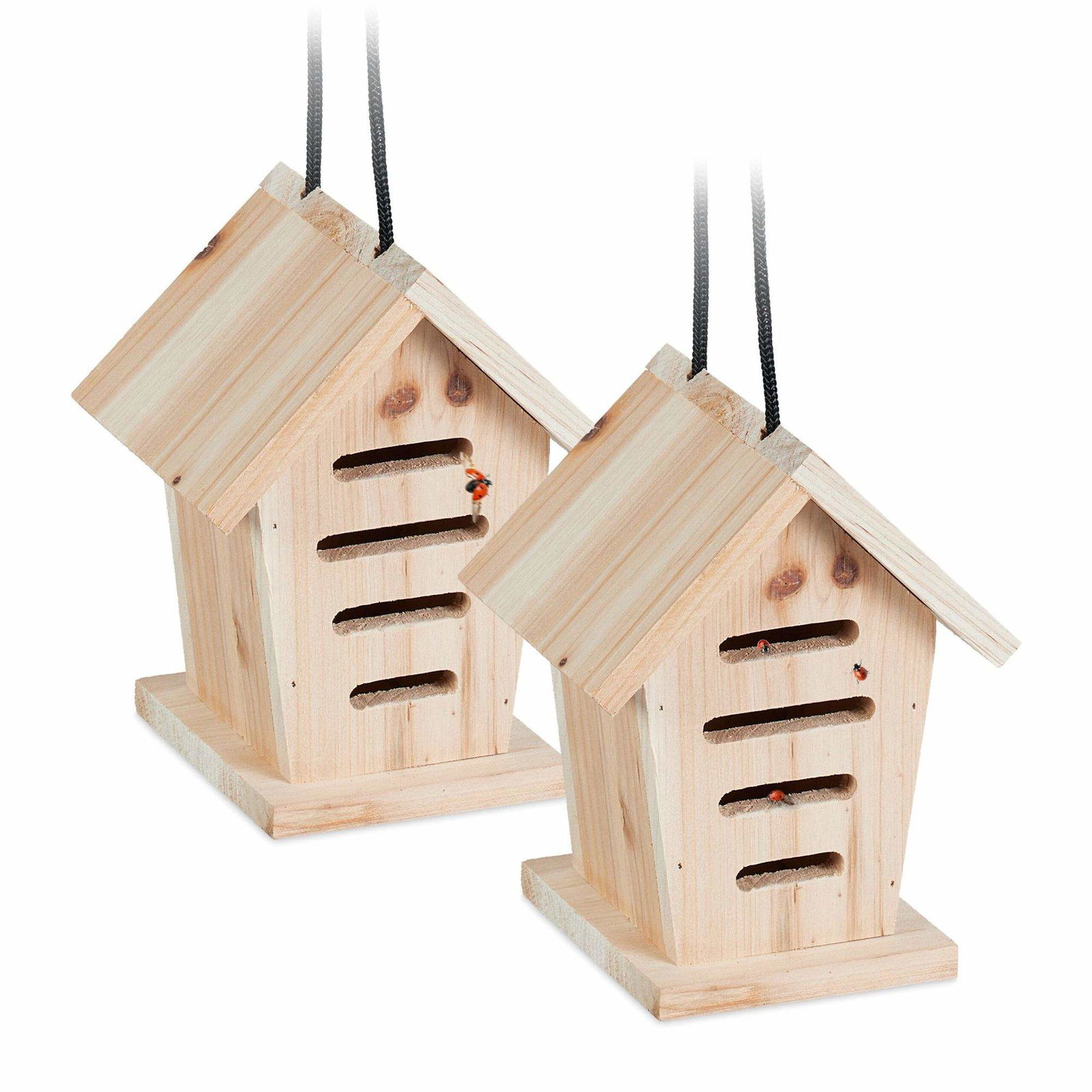 Mariehøne hus sæt af 2