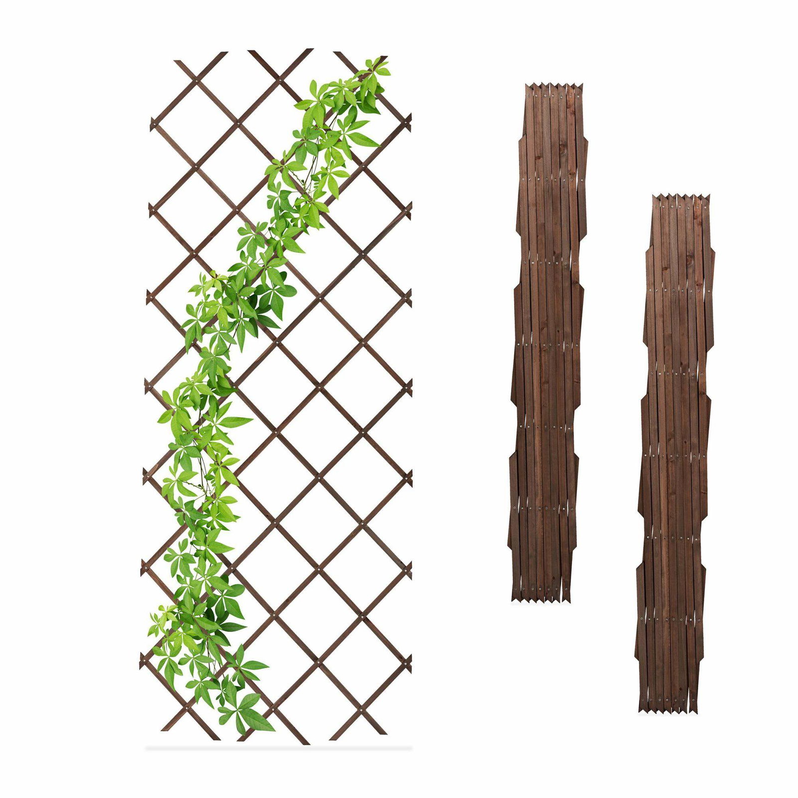 Udtrækkeligt espalier sæt med 3 stk