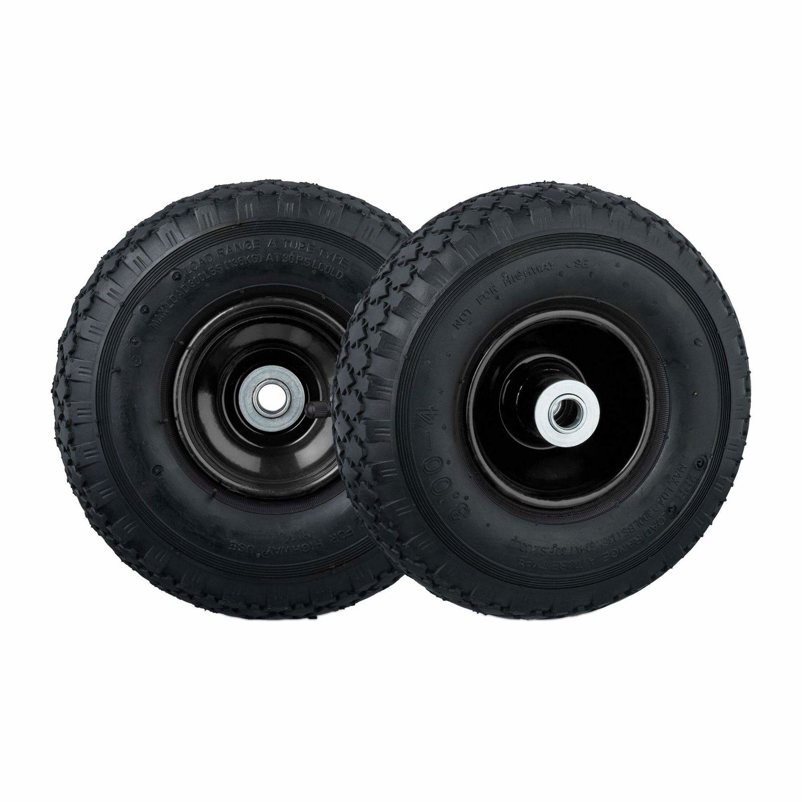 Hjul til håndholdt lastbil, 2 stk 3,00-4