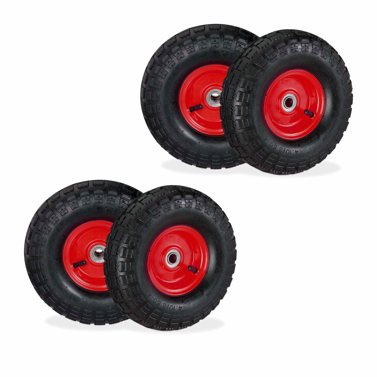 Taske lastbil hjulsæt med 4 stålfælge