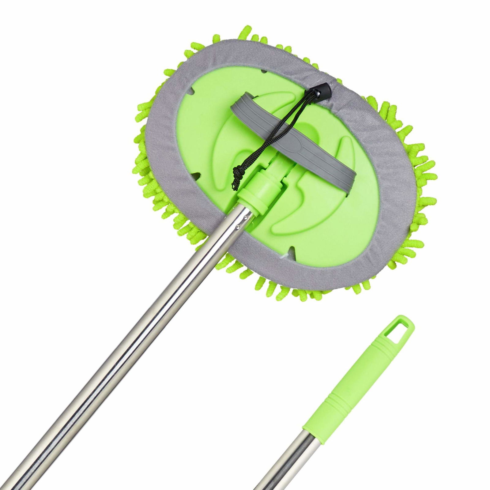 Bilvaskebørste med teleskophåndtag