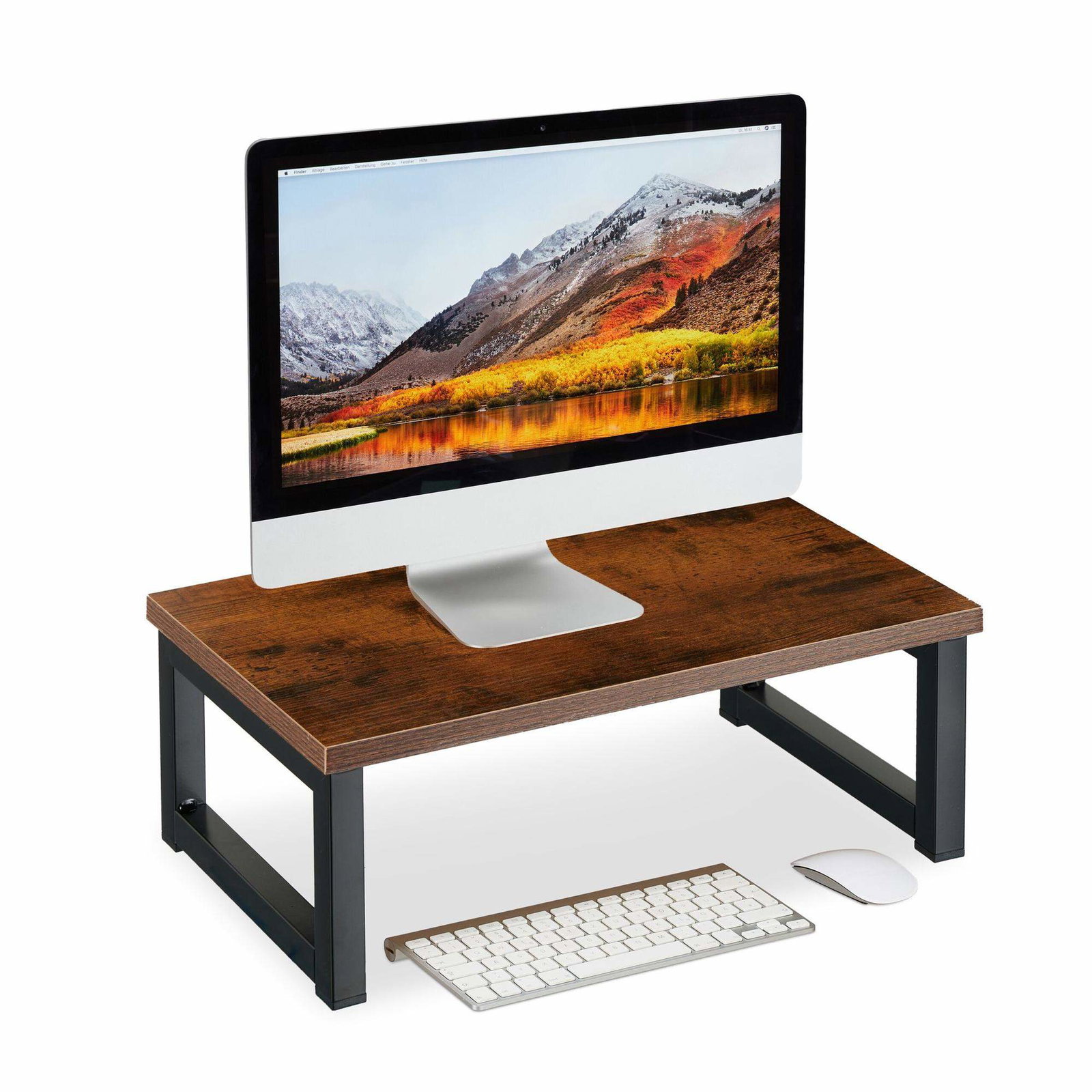 Monitorstativ i industrielt design