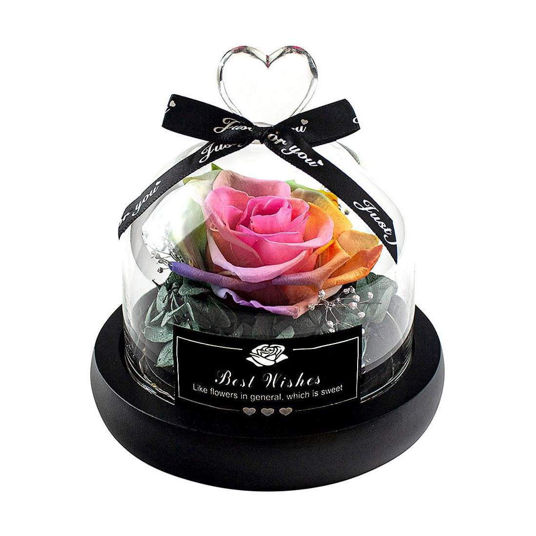 Liten Evighetsros, Regnbågsfärgad - Just for you | Hem & Hobby - Hem & Hushåll - Inredning & Dekoration - Evighetsrosor | Pryloteket