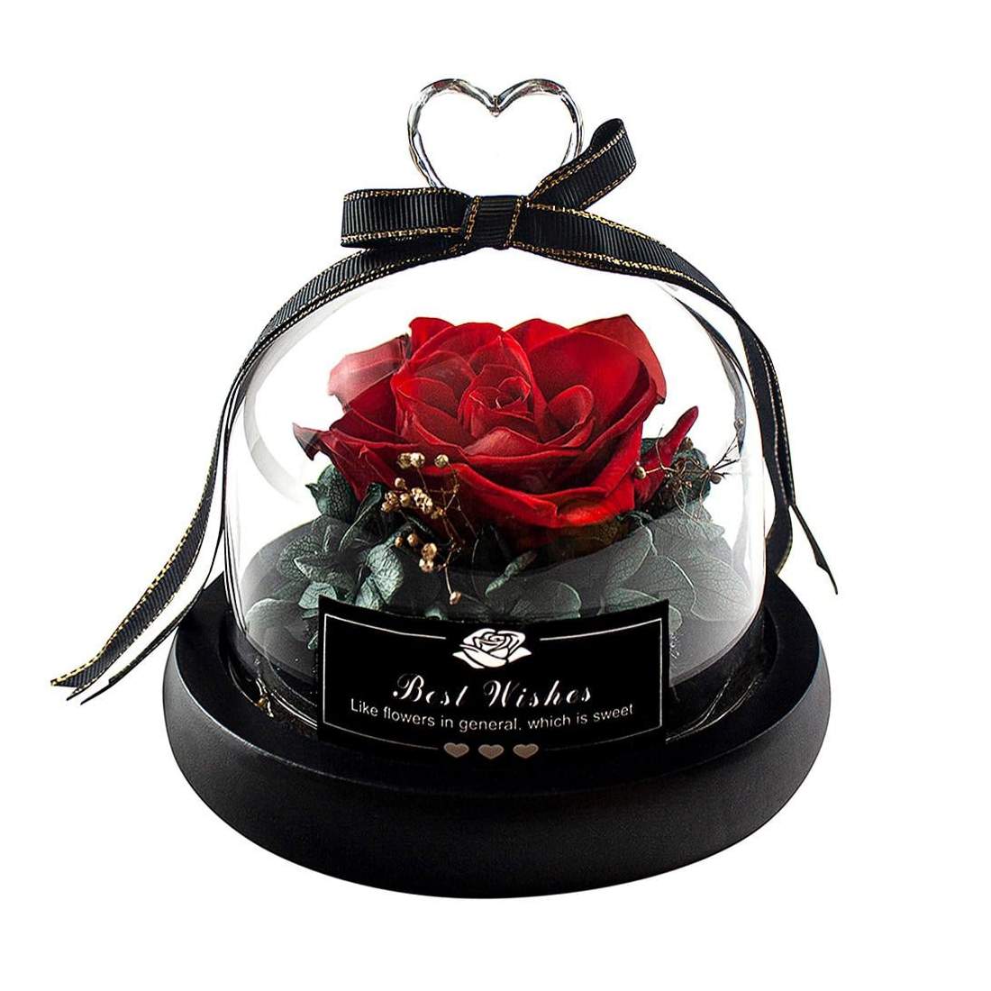 Liten Evighetsros - Röd | Hem & Hobby - Hem & Hushåll - Inredning & Dekoration - Evighetsrosor | Pryloteket