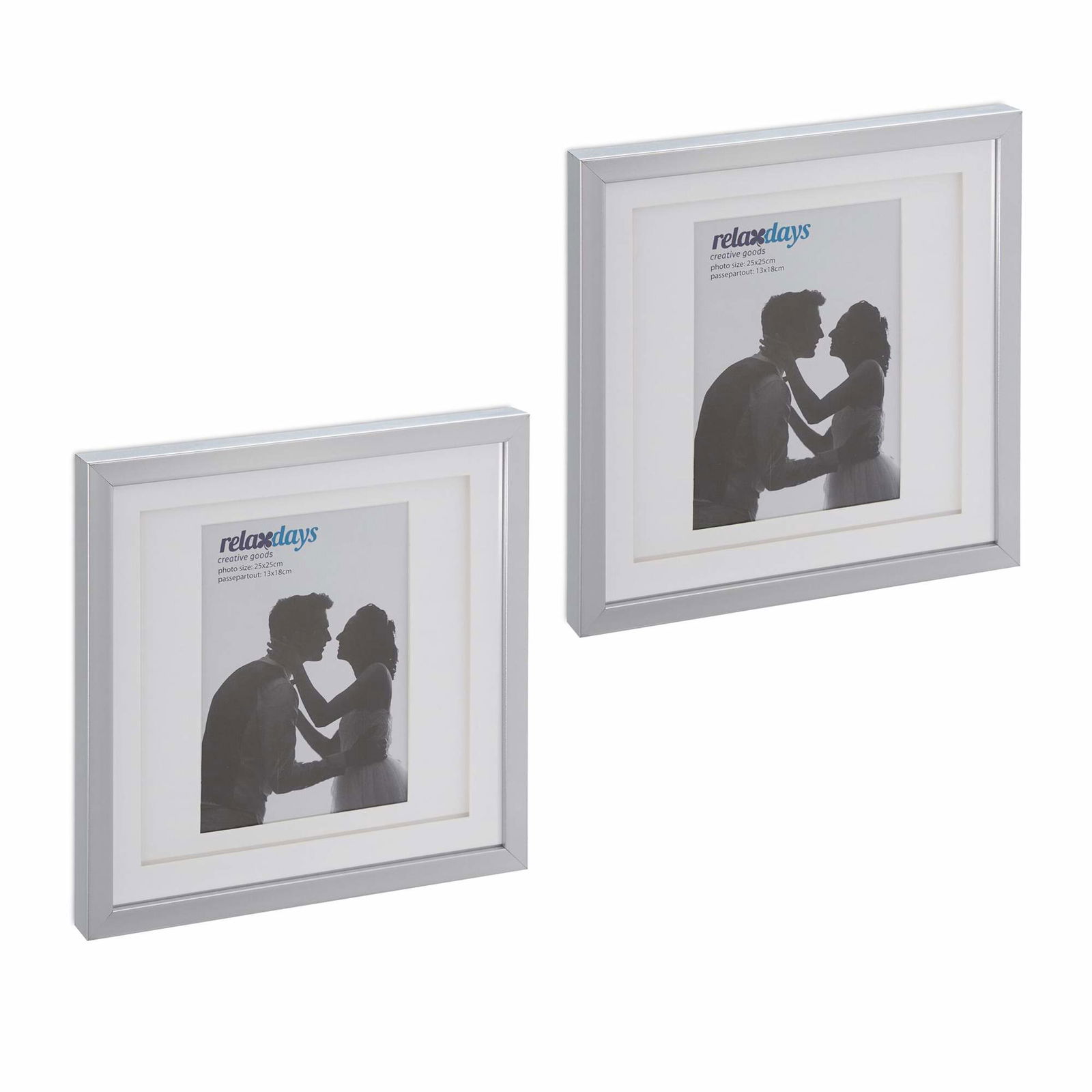 Billedramme 25x25 cm Sæt med 2 stk