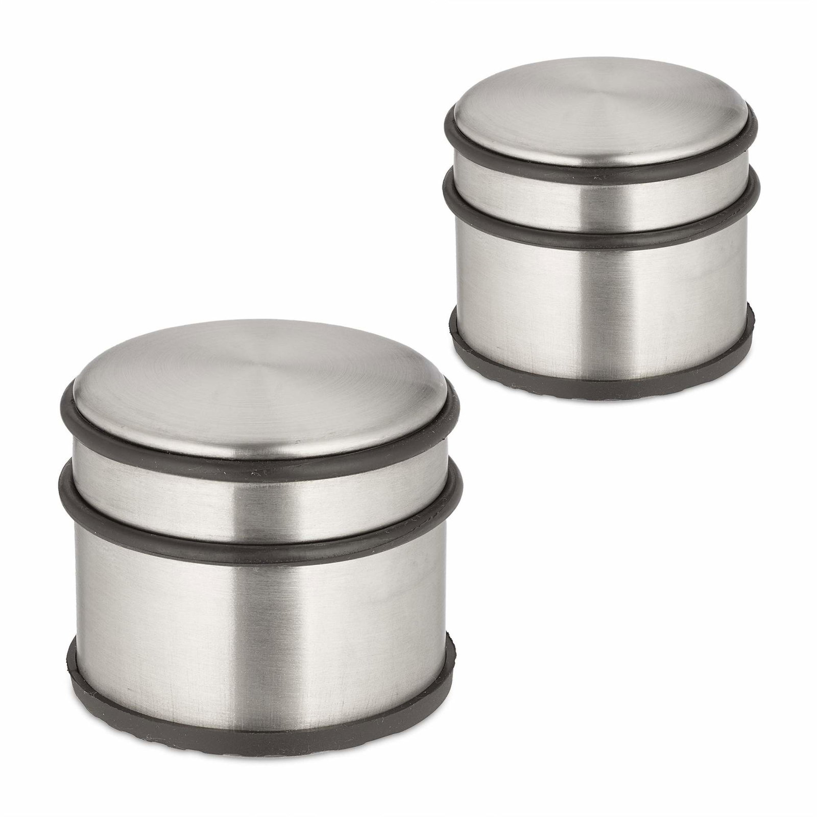 Dörrstopp i rostfritt stål - 2 st | Elektronik - Tillbehör Mobil & Surfplatta - Mobiltillbehör - Mobilkablar - Tillbehör | Pryloteket