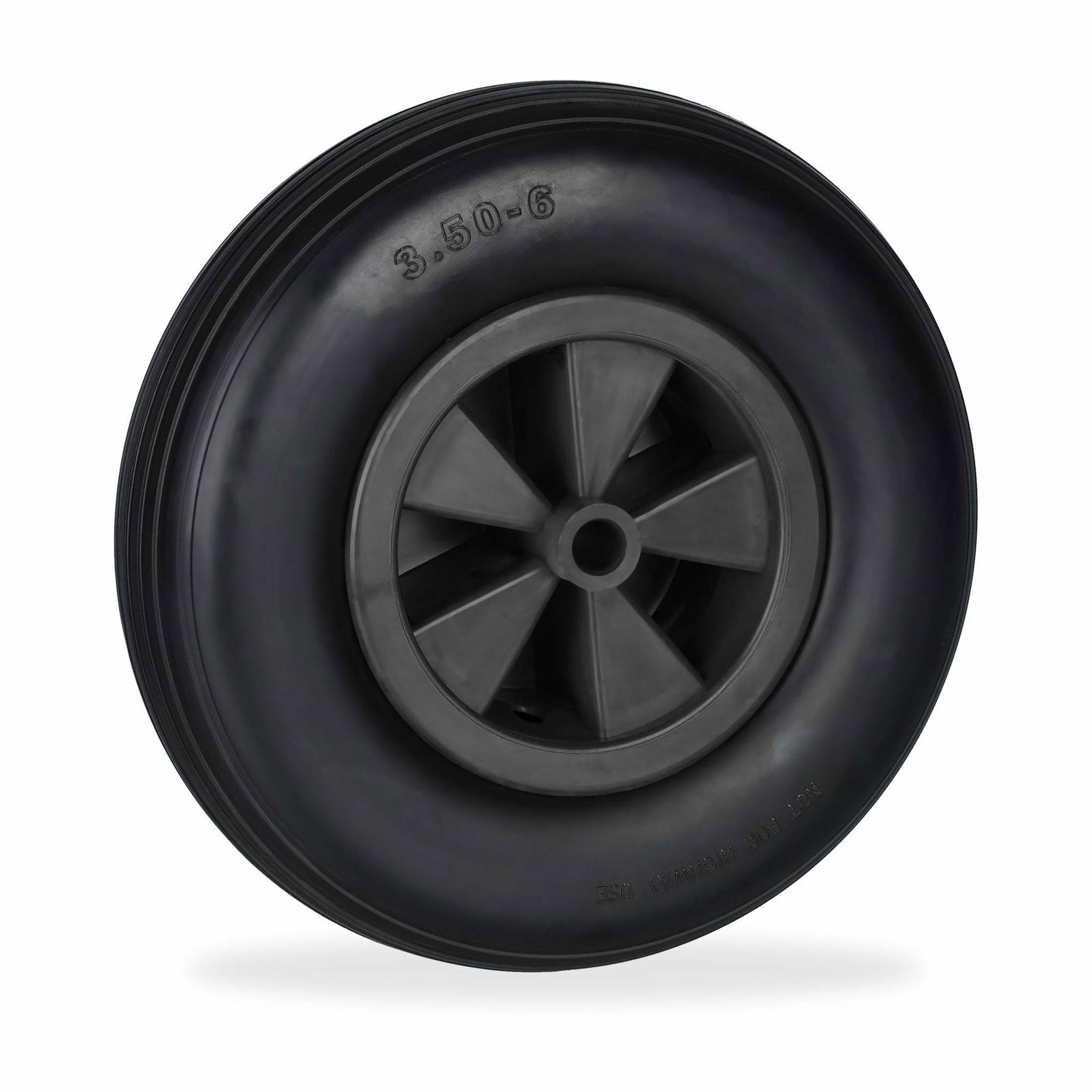 Hjul till skottkärra 3.50-6 i svart | Hem & Hobby - Hem & Hushåll - Trädgårdsartiklar - Skottkärror - Skottkärrehjul | Pryloteket