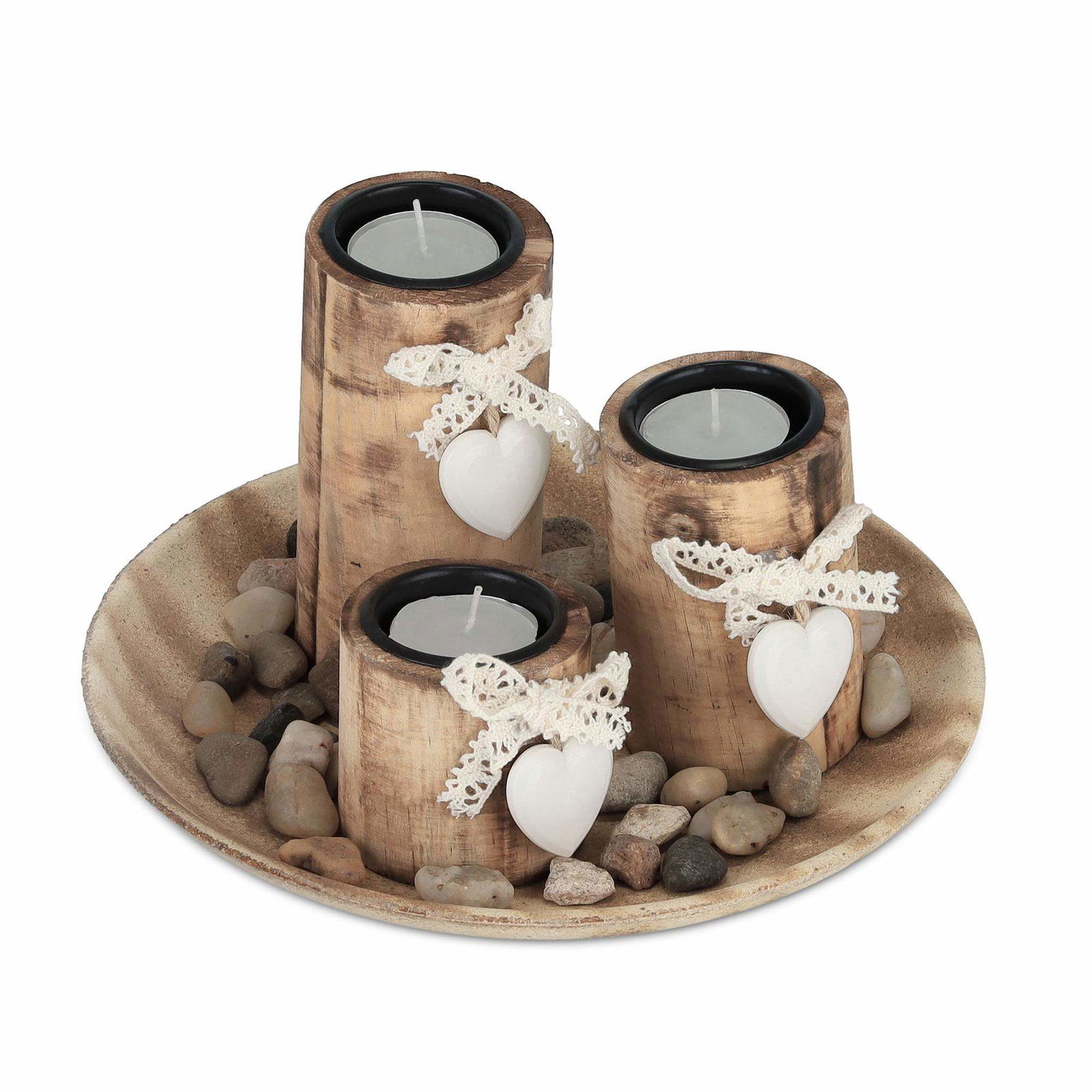 Lysestage til fyrfadslys