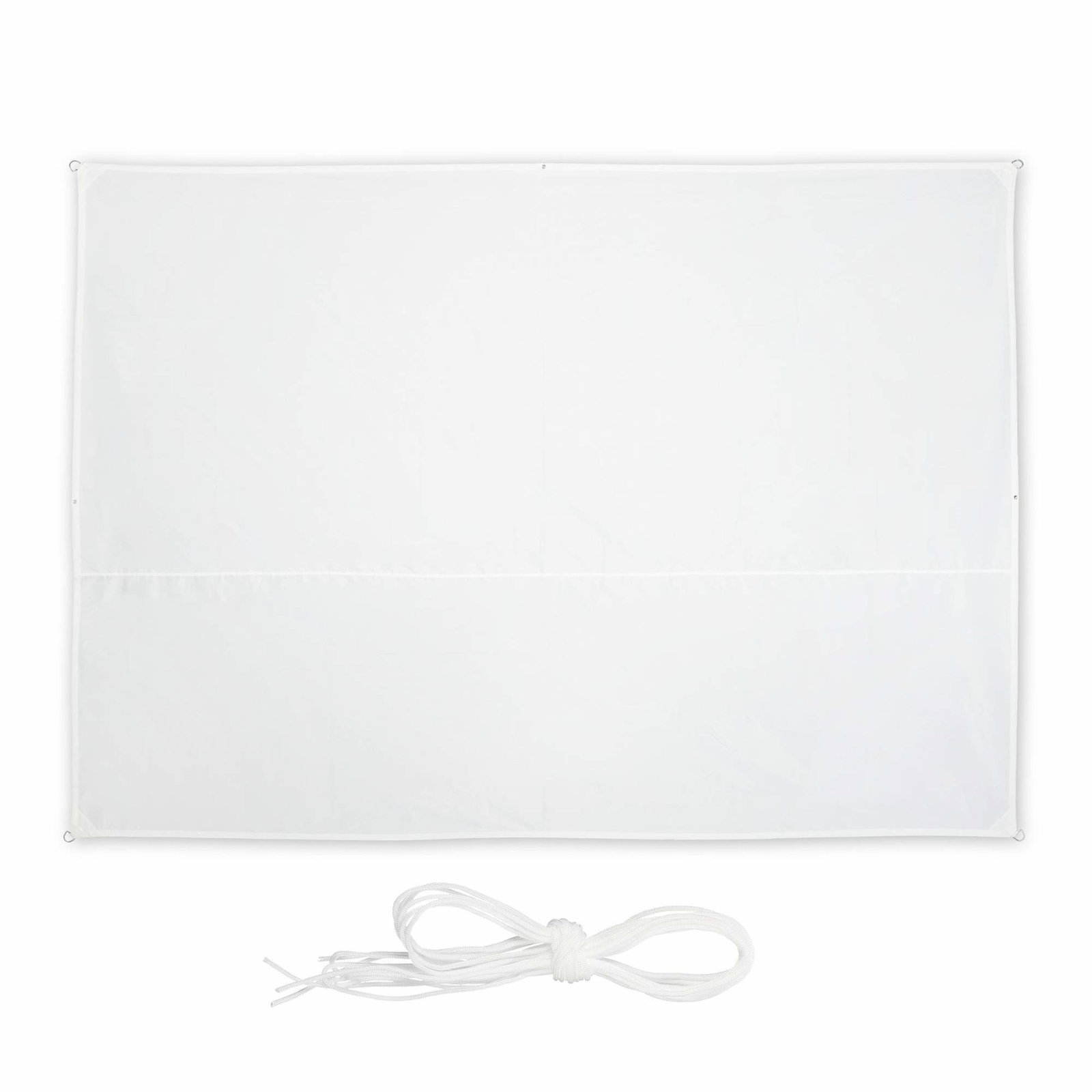 Solsegel rektangulärt vitt | Hem & Hobby - Hem & Hushåll - Balkong | Pryloteket