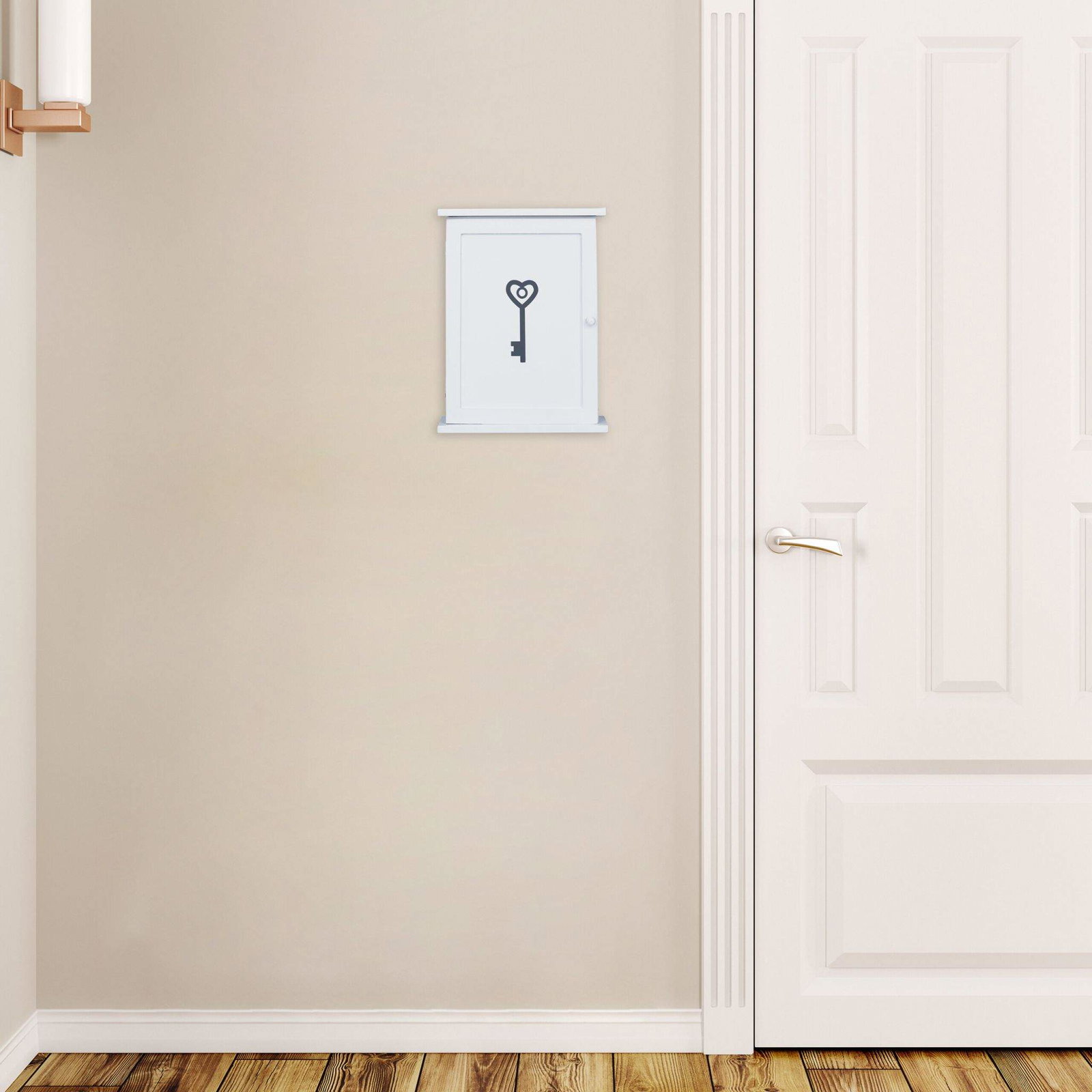 Nyckellåda i trä med motiv | Hem & Hobby | Pryloteket