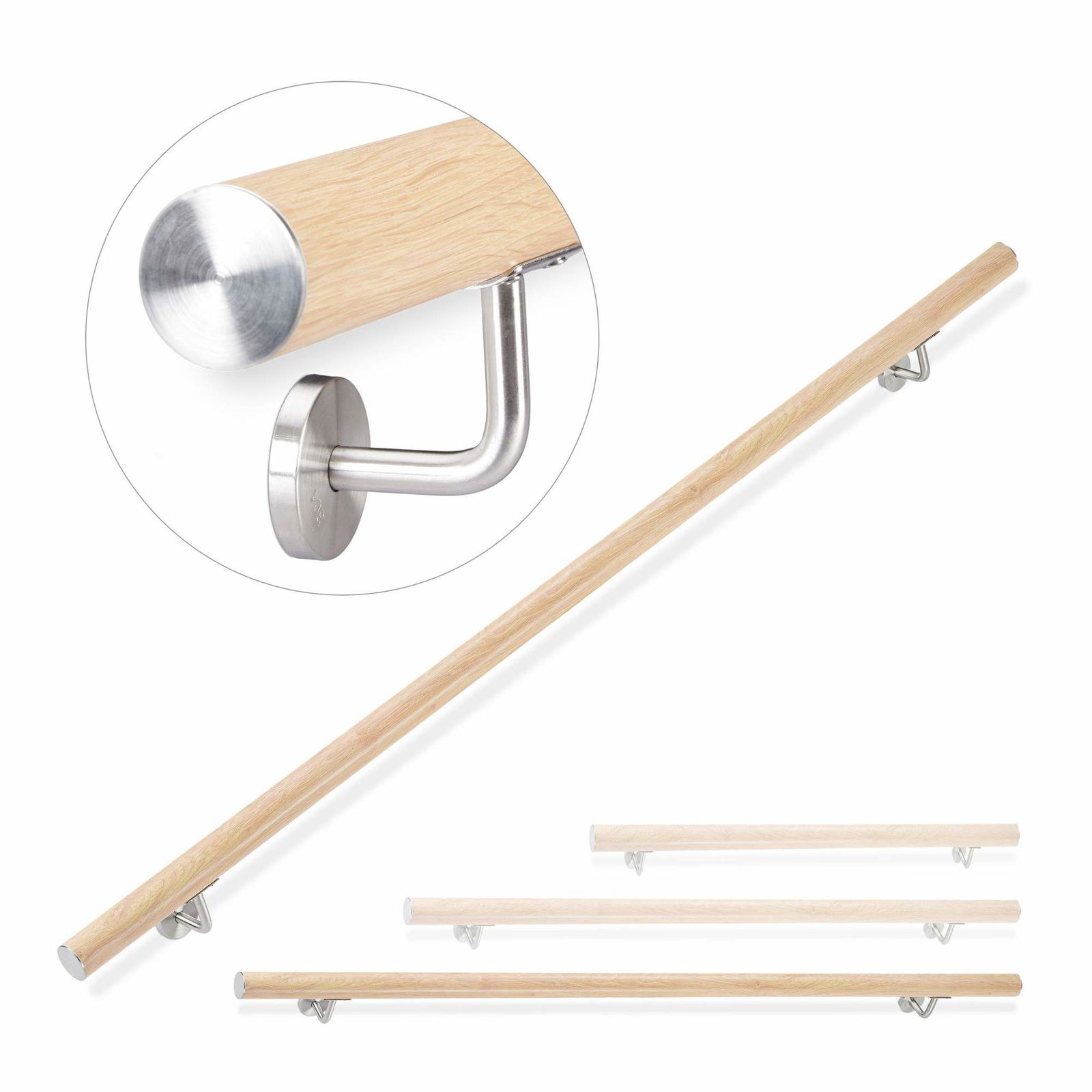 Gelænder af aluminium