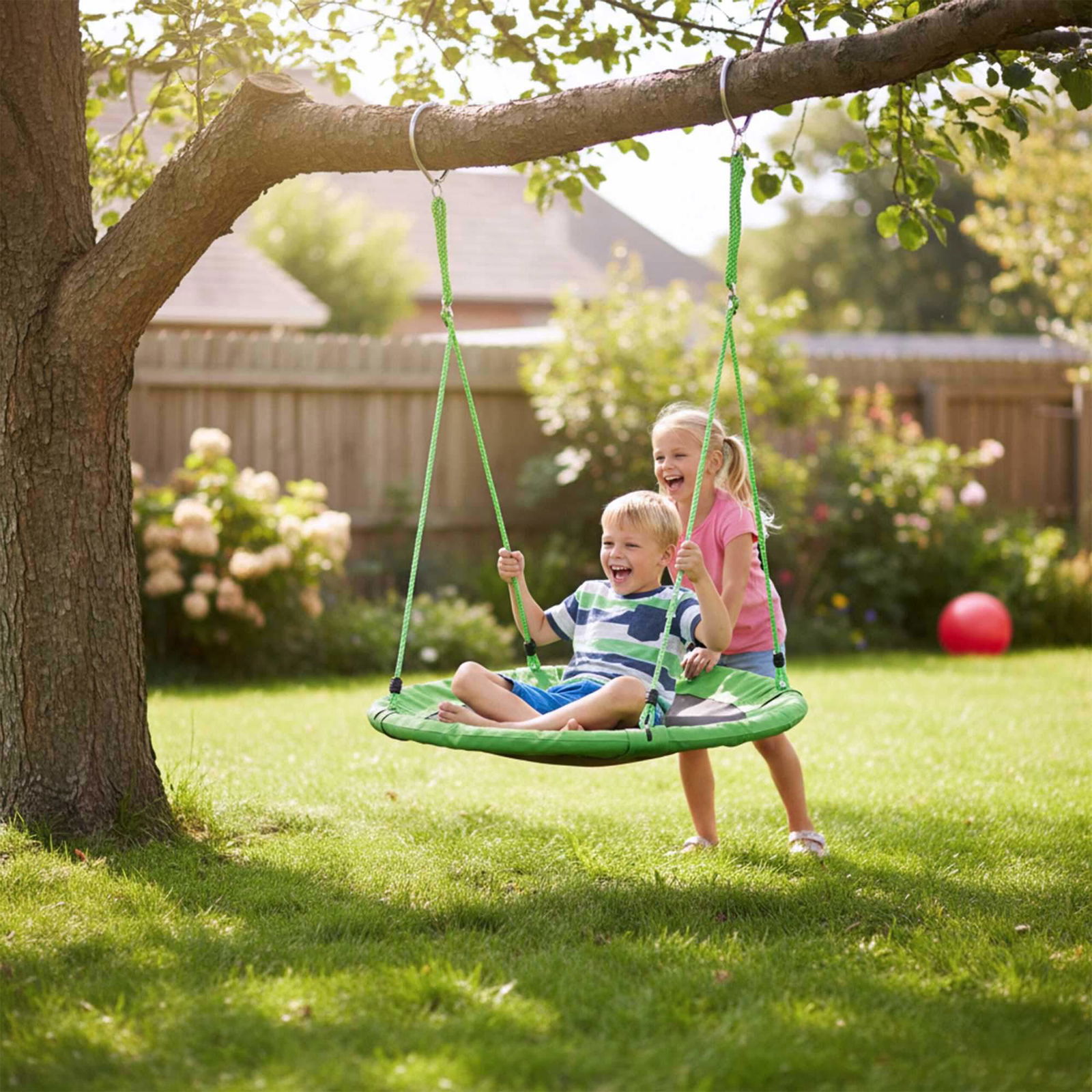 Hængende gynge 90 cm