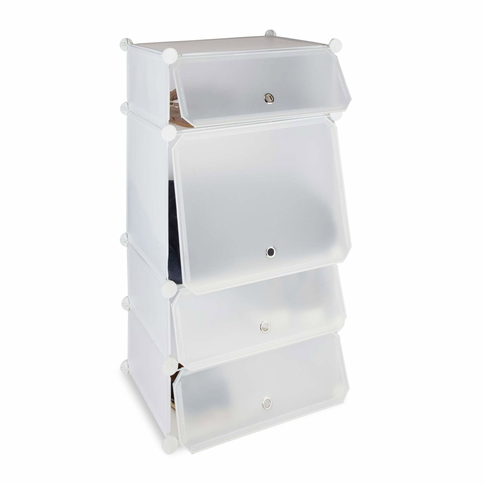 Skohylla i plast med 4 fack | Mode & Accessoarer - Kläder - Skor | Pryloteket