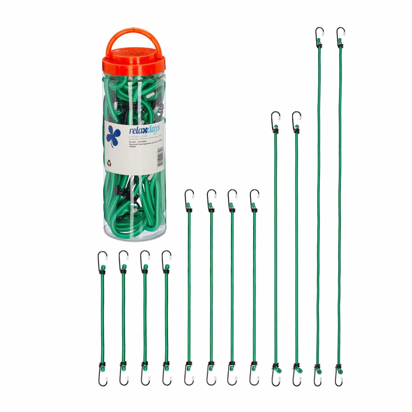 Klämgummi 12-delat set 4 storlekar | Hem & Hobby - Hem & Hushåll - Övrigt - Nyckelskydd & Nyckelhållare | Pryloteket