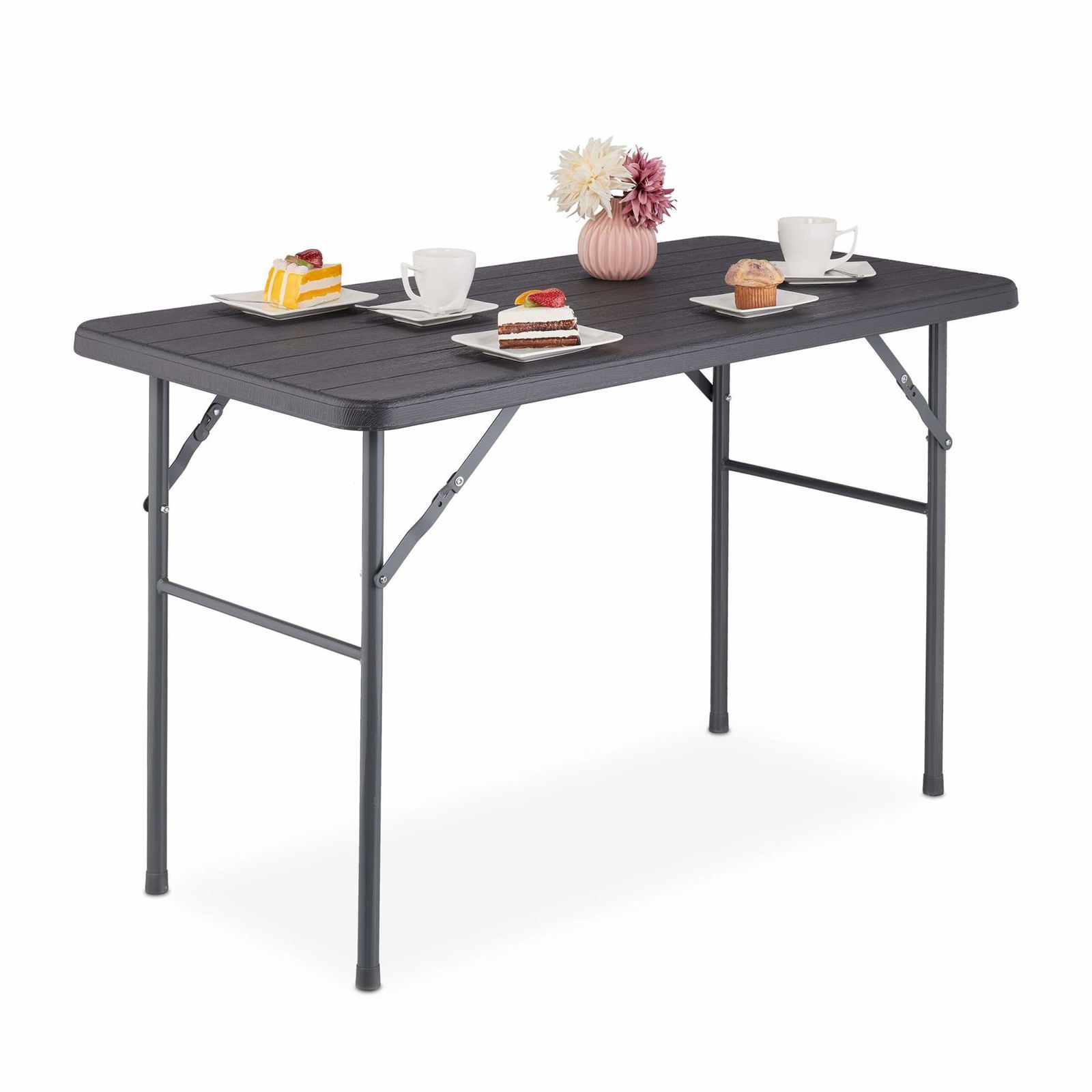 Firkantet havebord i trælook