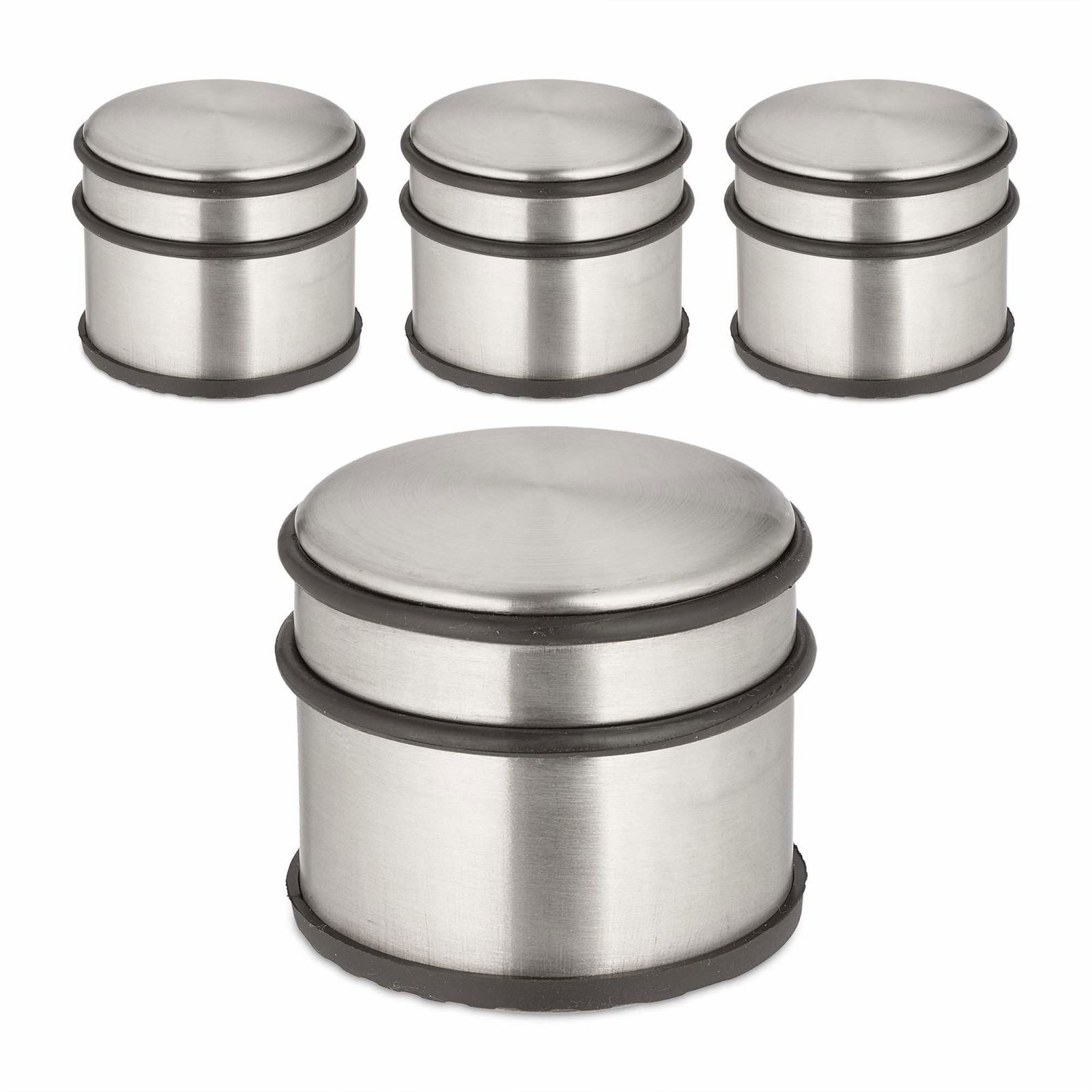 Dørprop i rustfrit stål - 4 stk