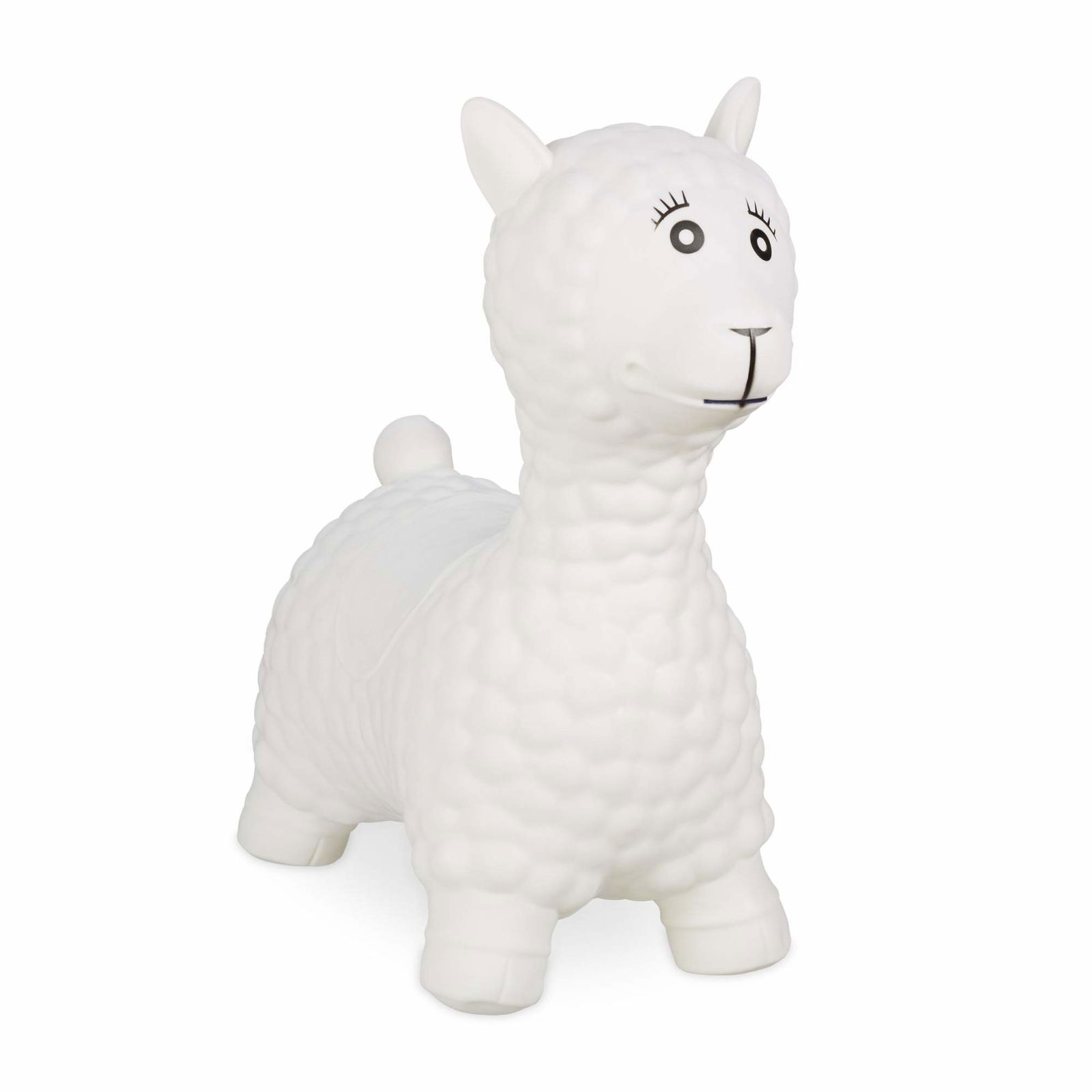 Bouncy Animal Lama i cremehvid