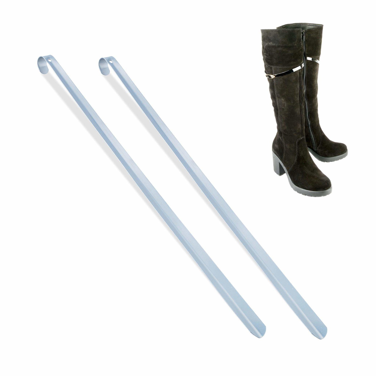 set med 2 skohorn 70 cm långa | Mode & Accessoarer - Kläder - Skor | Pryloteket