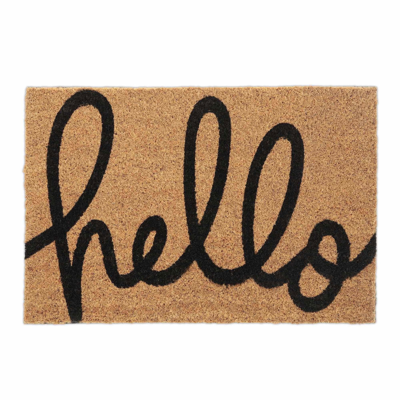 Dørmåtte kokosfiber "hej"