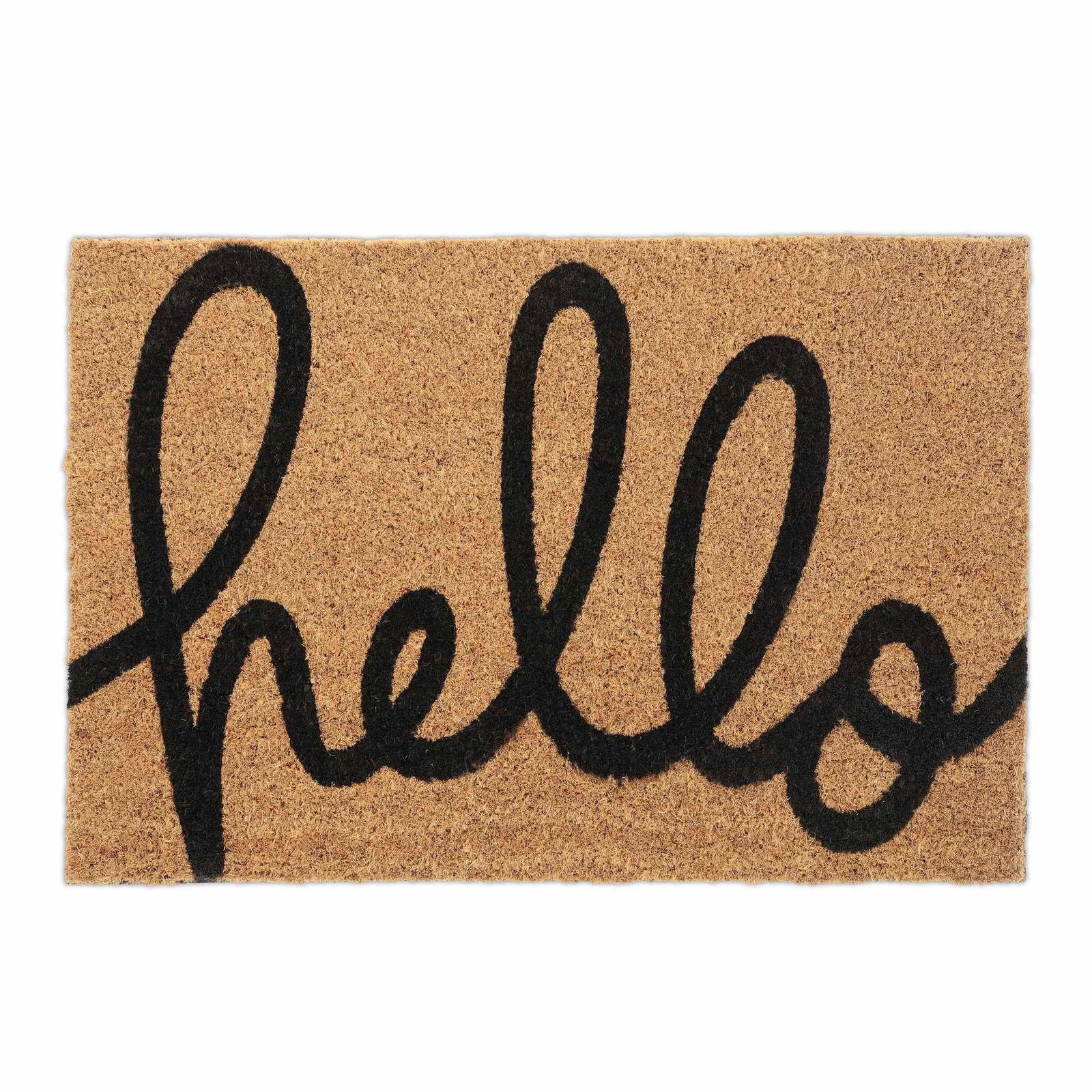 Dörrmatta kokosfiber ""hej"" | Hem & Hobby - Hem & Hushåll - Inredning & Dekoration - Dörrmattor | Pryloteket