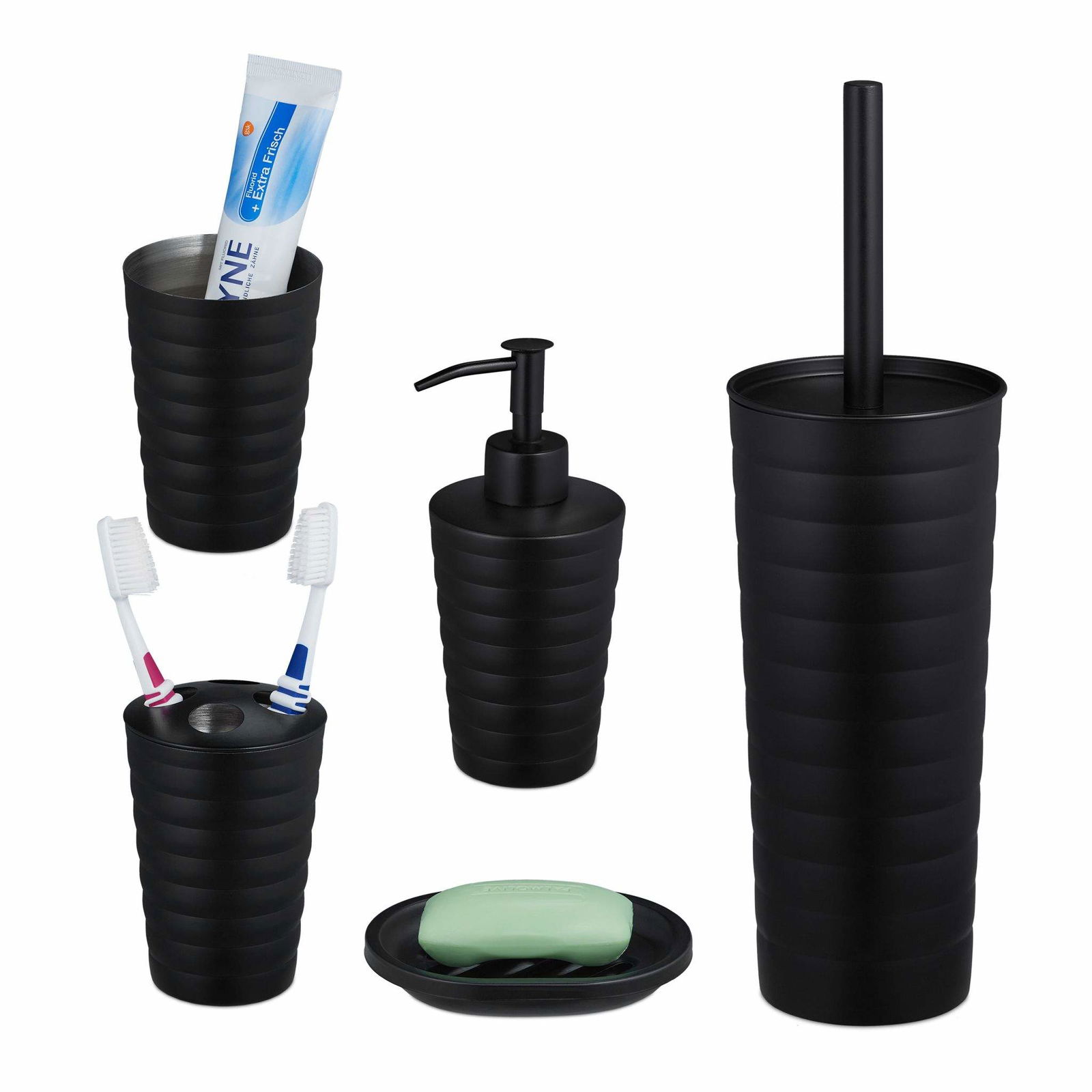 Badeværelsessæt 5 dele