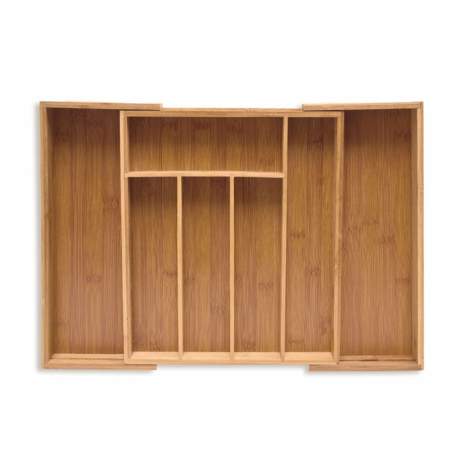 Bestikkasse af bambus kan forlænges