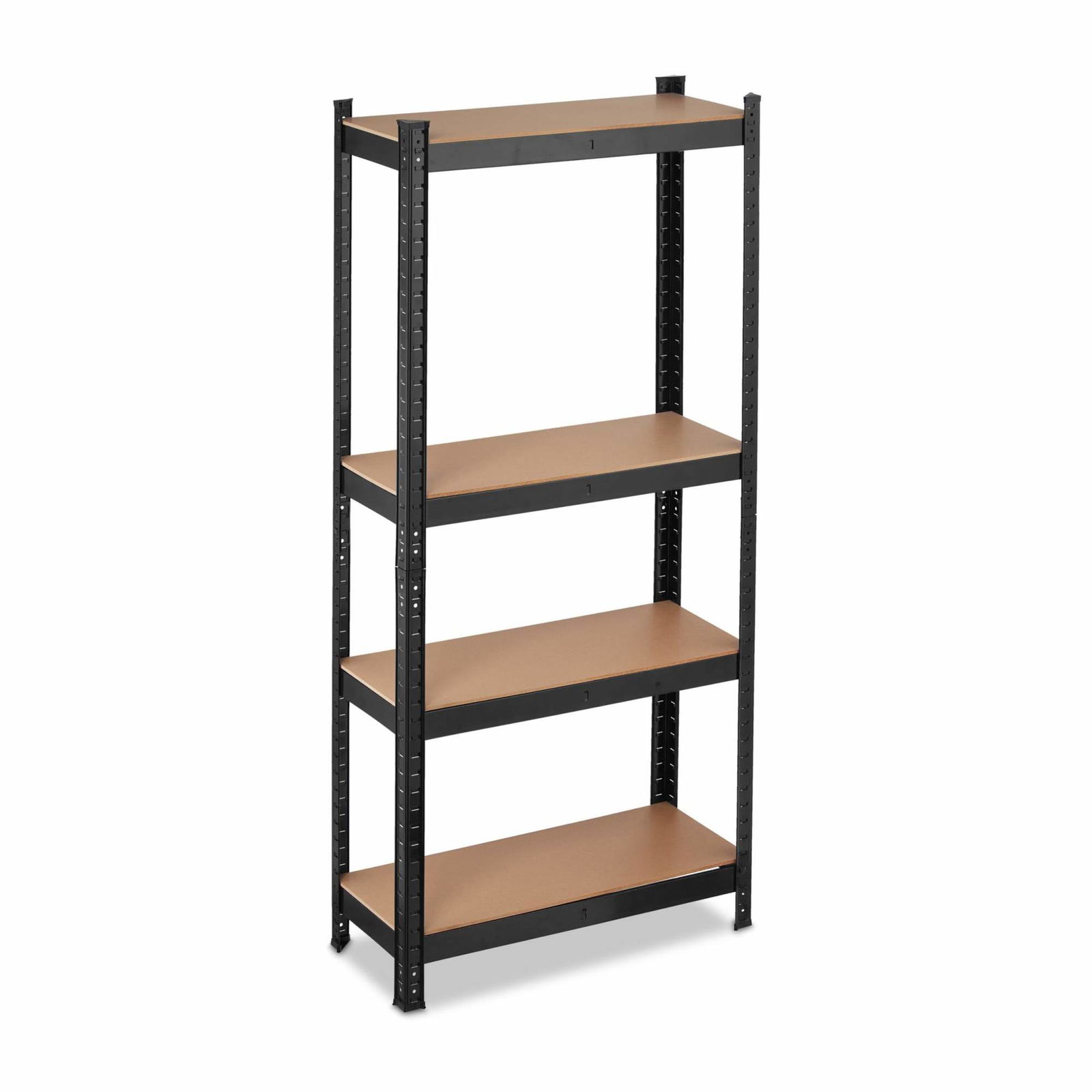 Opbevaringshylde med 4 hylder