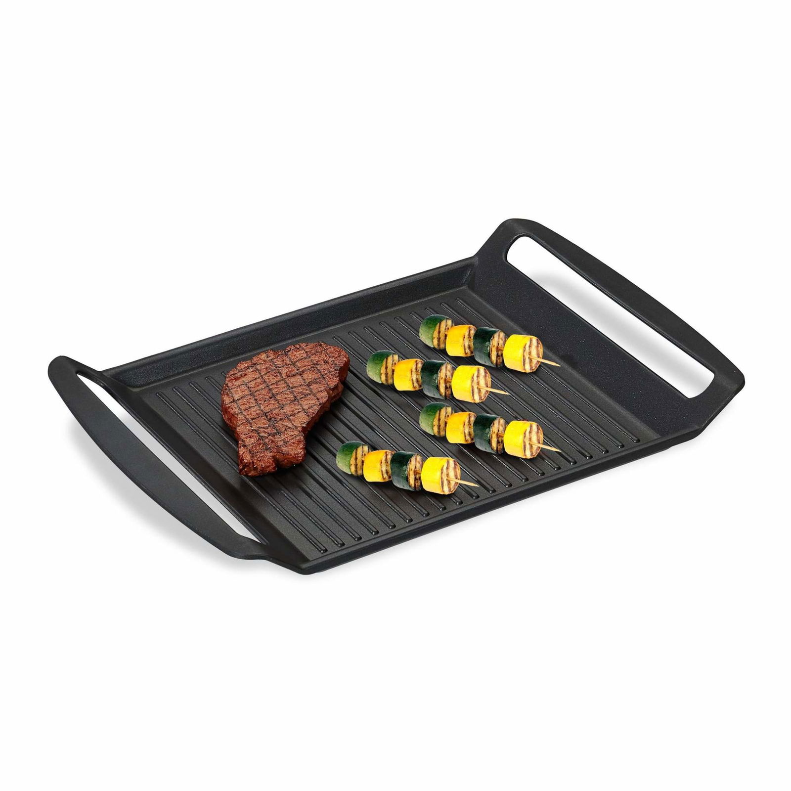 Komfur med grillplade