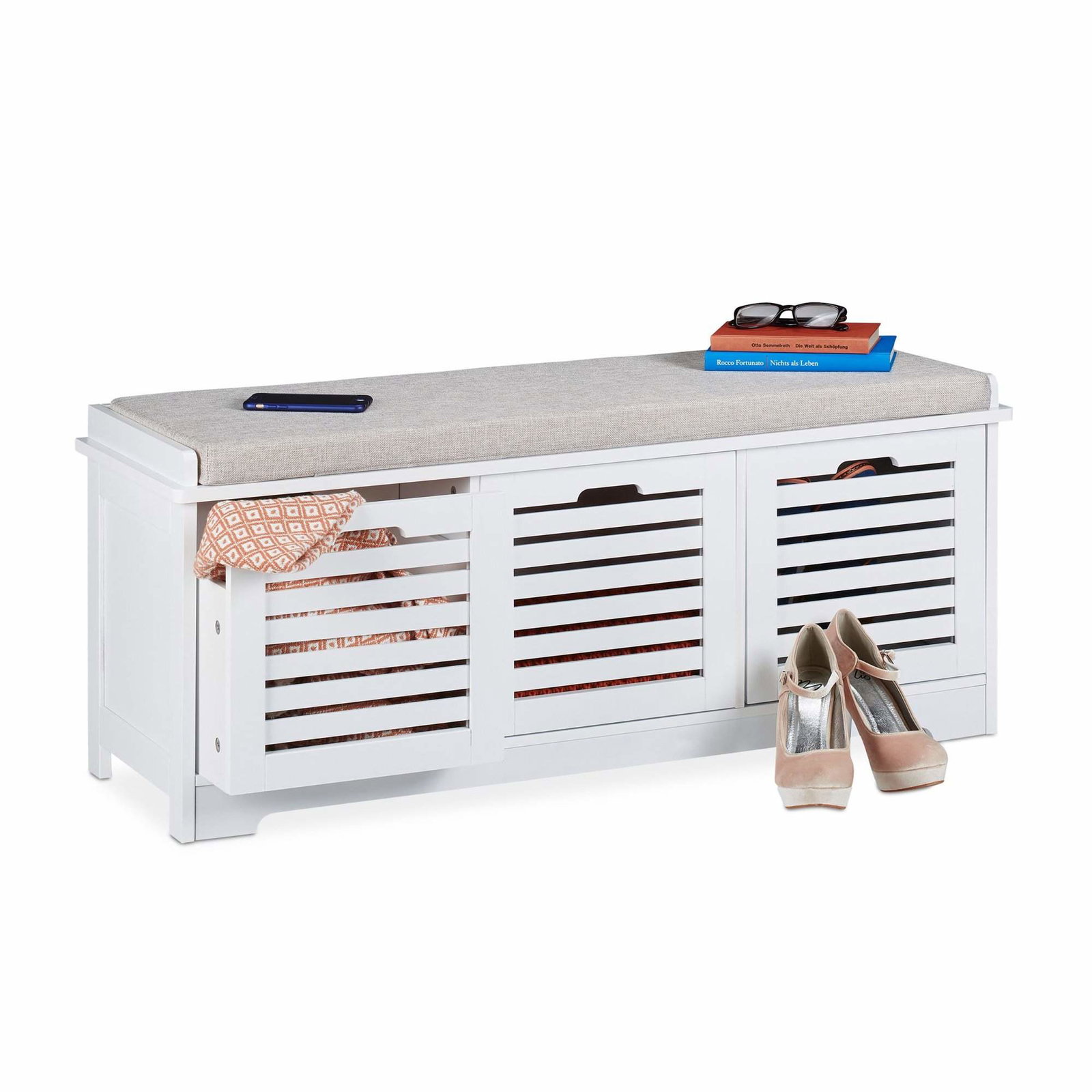 Bänk med förvaring | Mode & Accessoarer - Accessoarer | Pryloteket