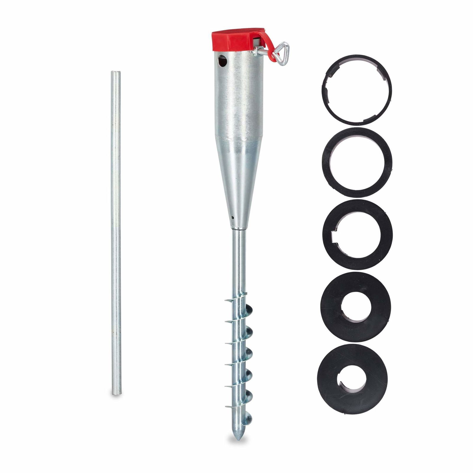 Parasol med jordmuffe 25 - 55 mm