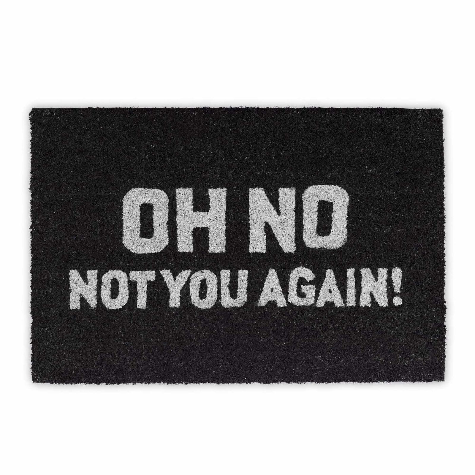 Dørmåtte kokosfiber "Åh nej ..."