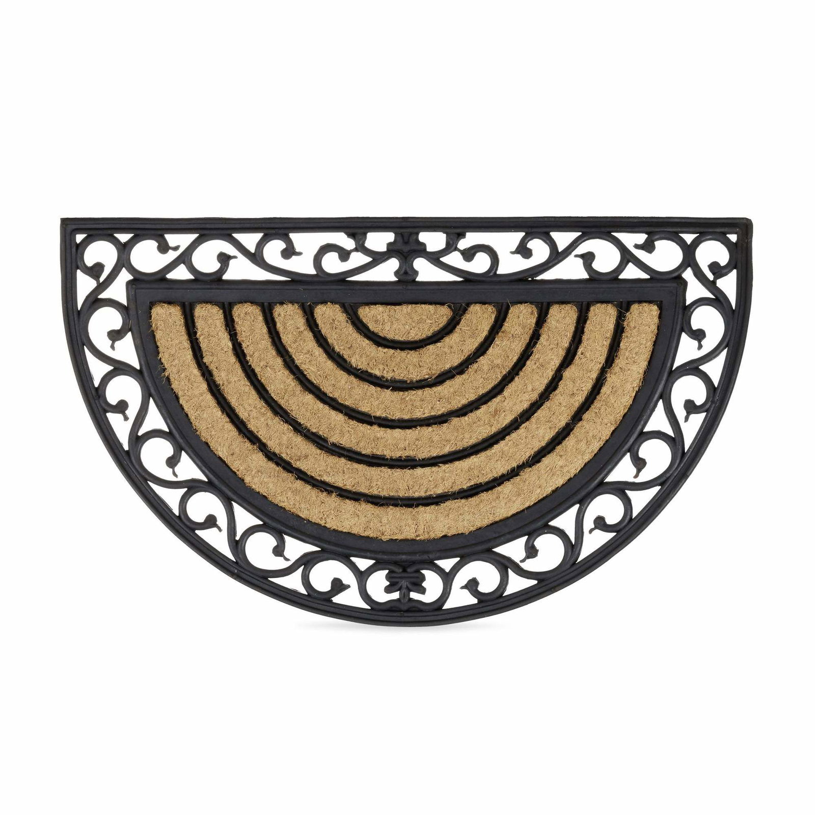 Dörrmatta kokosfiber halvmåne | Hem & Hobby - Hem & Hushåll - Inredning & Dekoration - Dörrmattor | Pryloteket