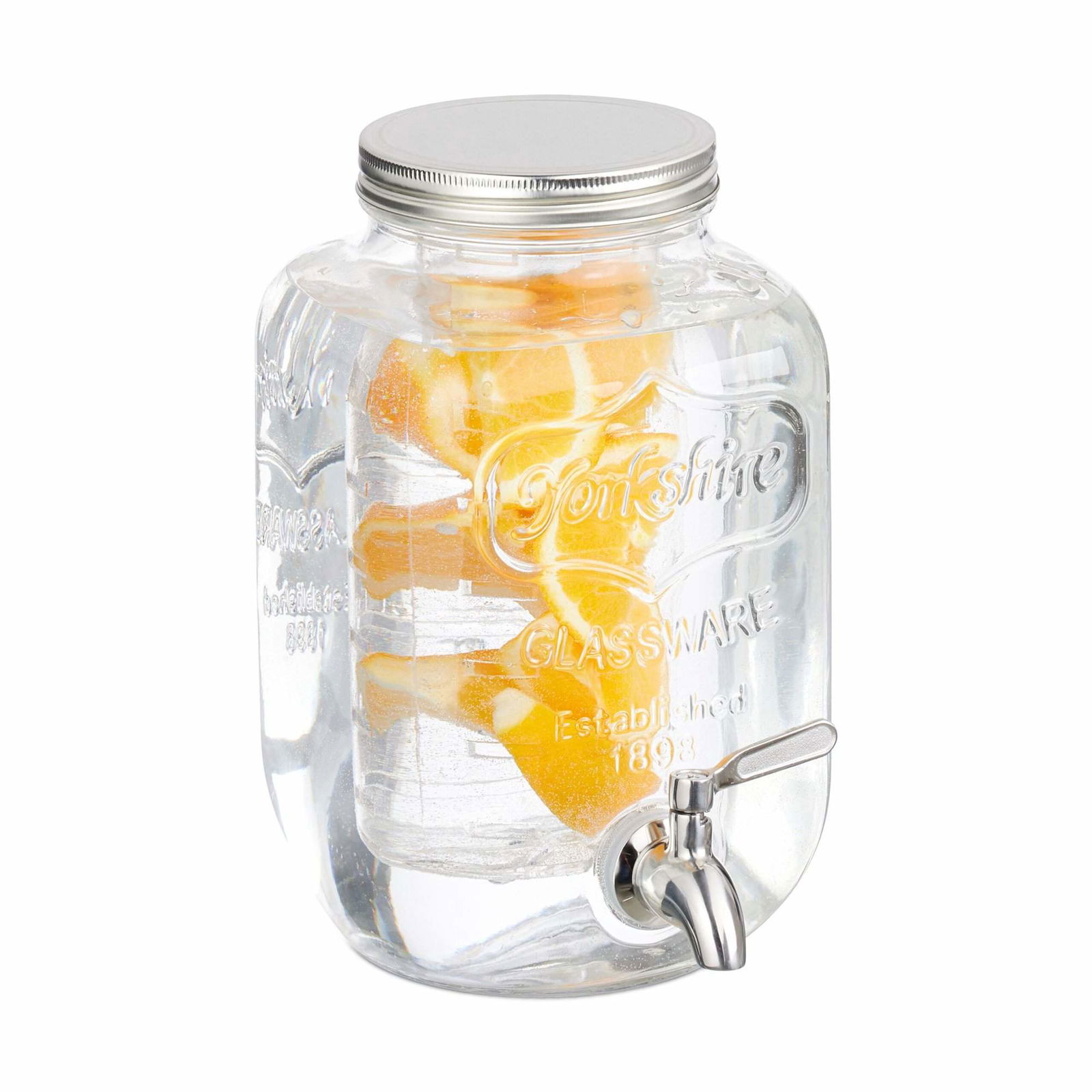 Drikkevareautomat med frugtindsats 4 L